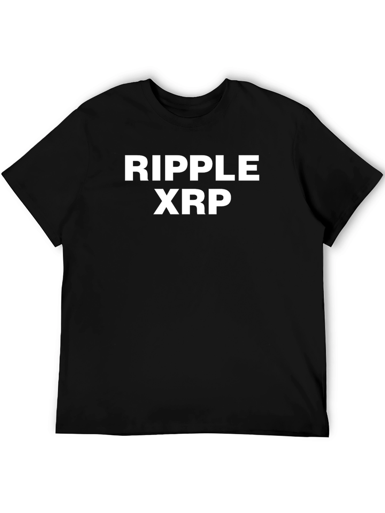 Ripple XRP Crypto T-Shirt - Black