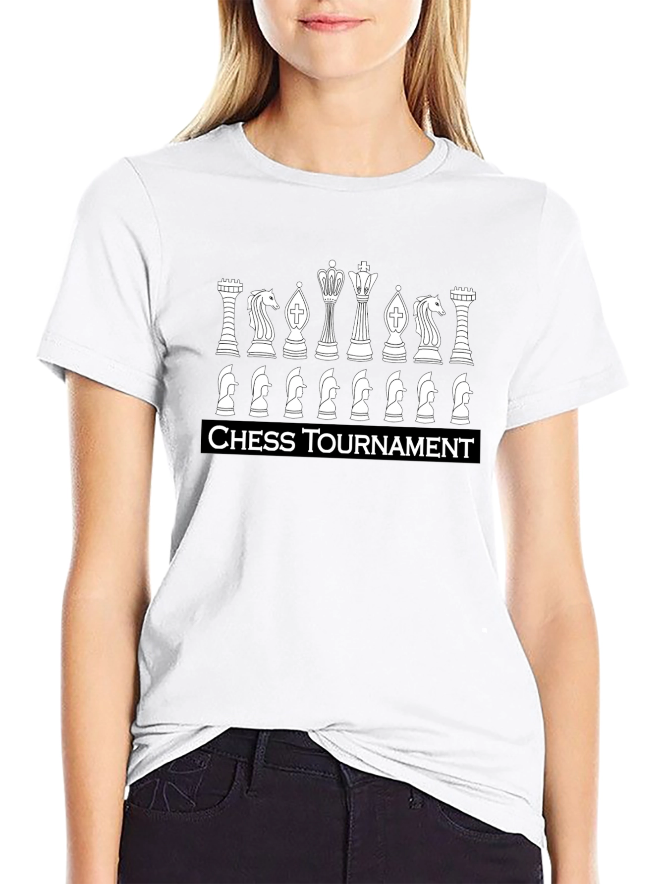 Chess Tournament Graphic T-Shirt