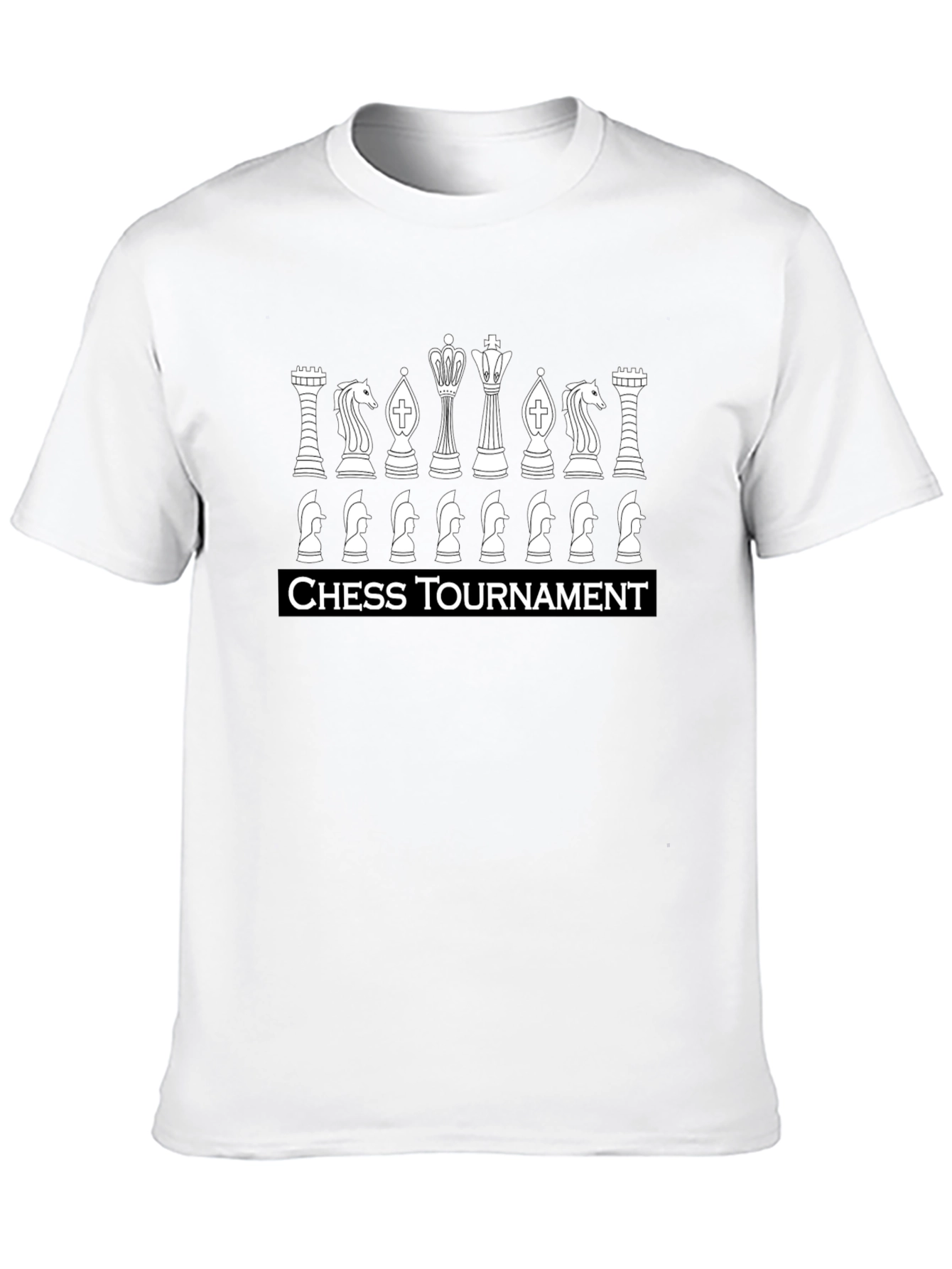 Chess Tournament Graphic T-Shirt