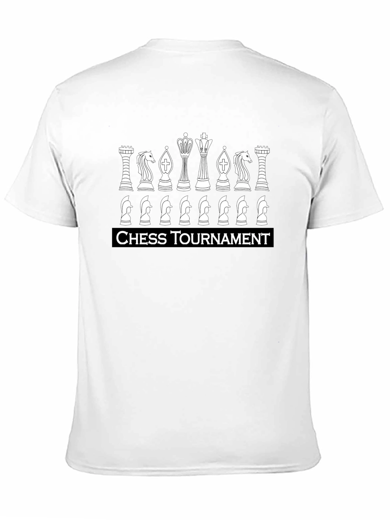 Chess Tournament Graphic T-Shirt