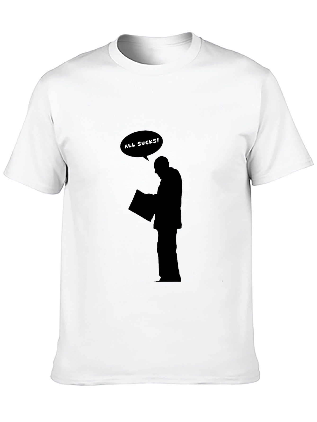 All Sucks! Graphic Print T-Shirt