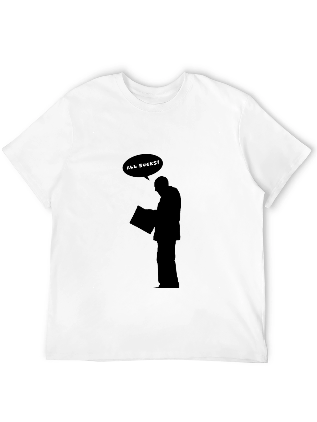 All Sucks! Graphic Print T-Shirt