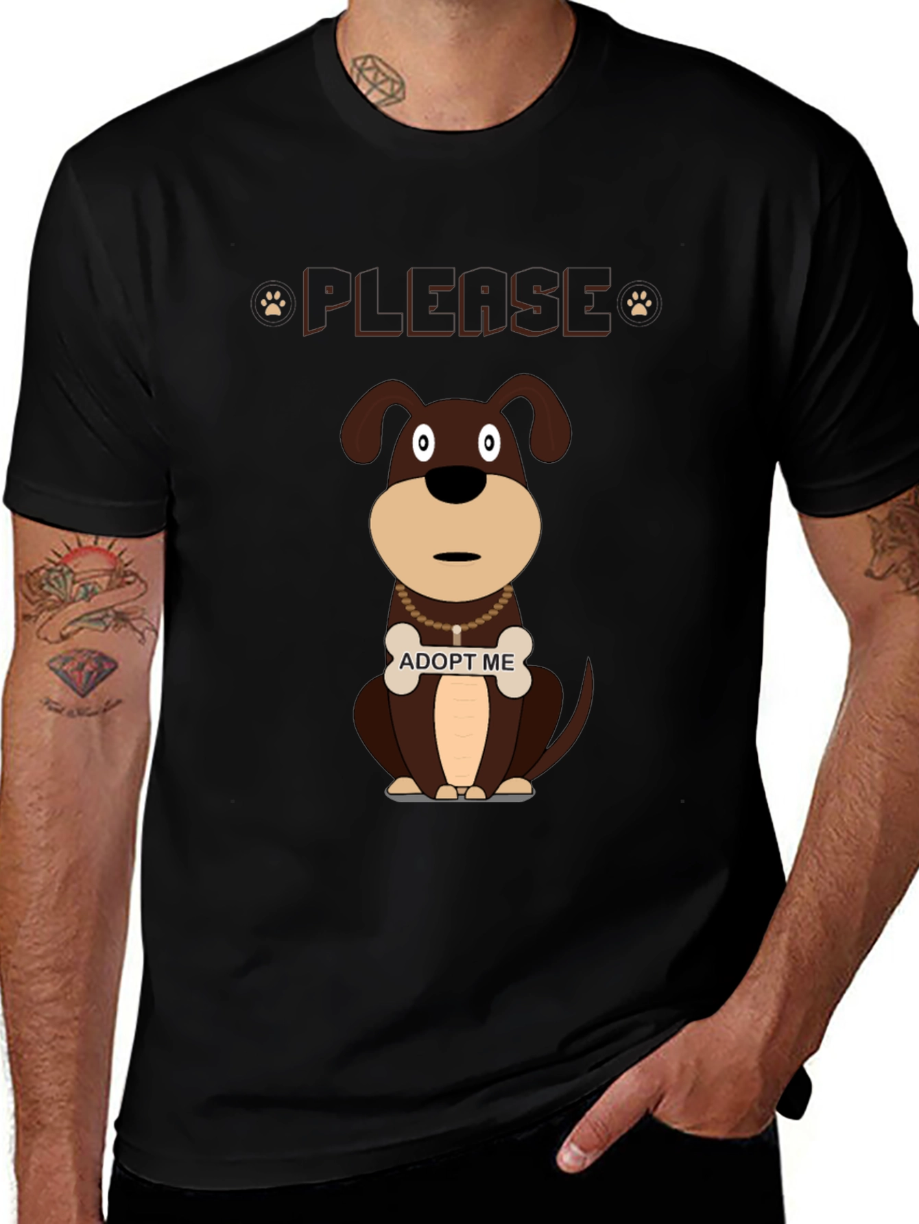 Adopt Me Dog Graphic T-Shirt