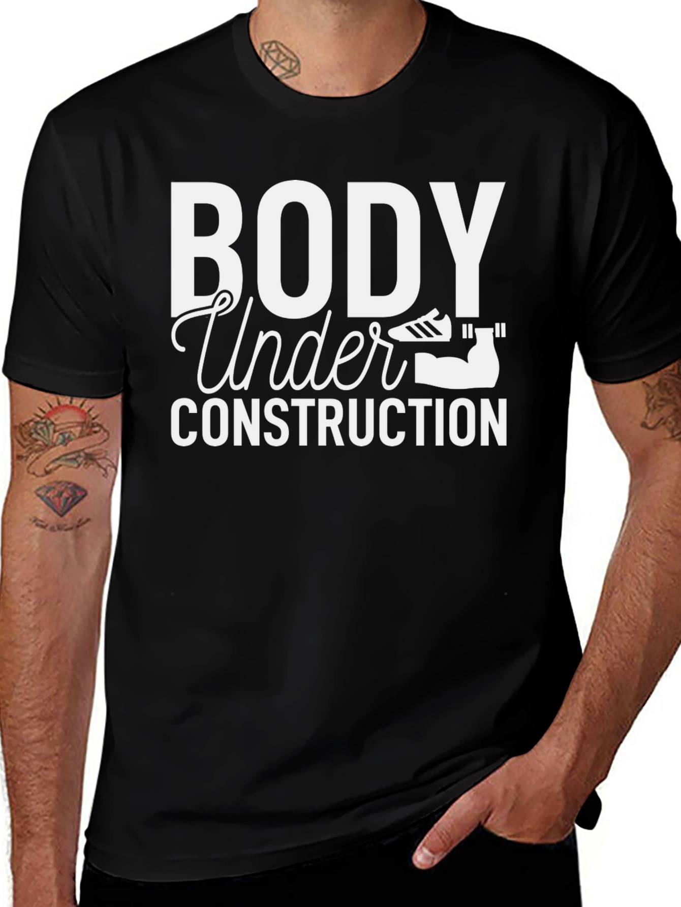 Body Under Construction Gym T-Shirt