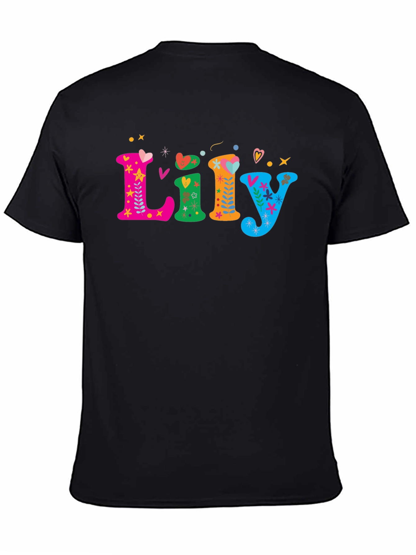 Lily Funky Name T-Shirt - Unique Personalized Gift