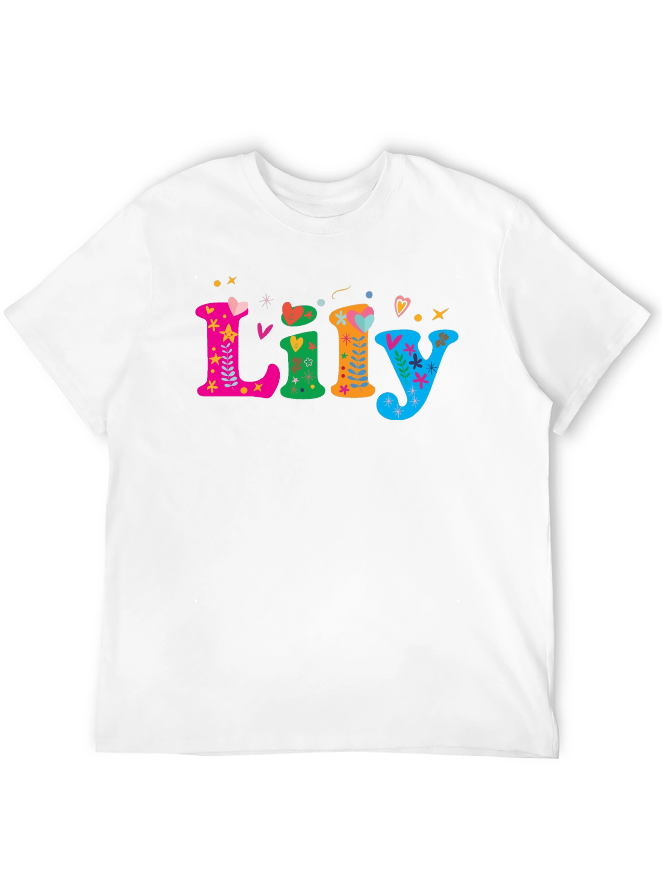 Lily Funky Name T-Shirt - Unique Personalized Gift