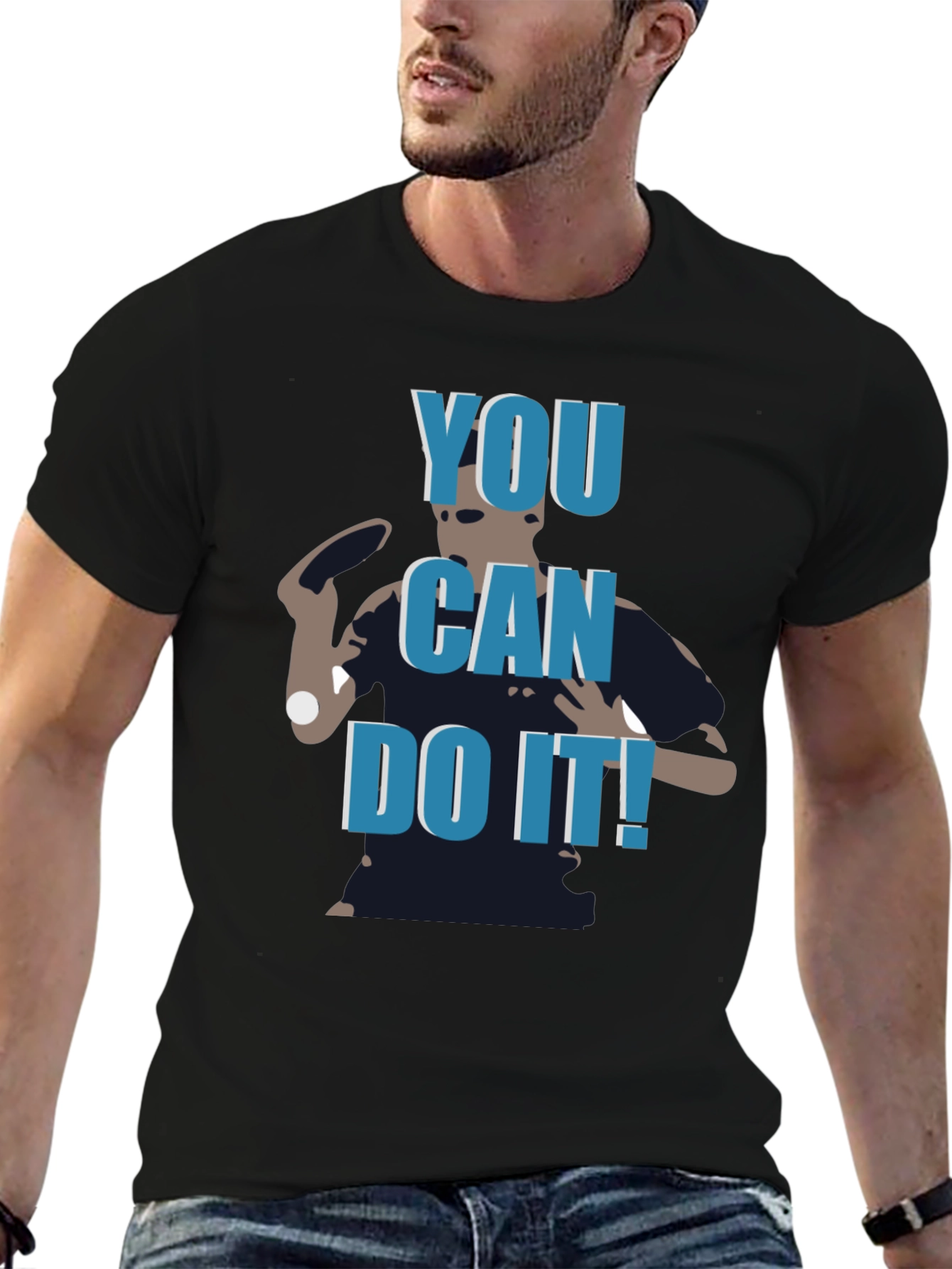 Motivational You Can Do It Graphic Tee