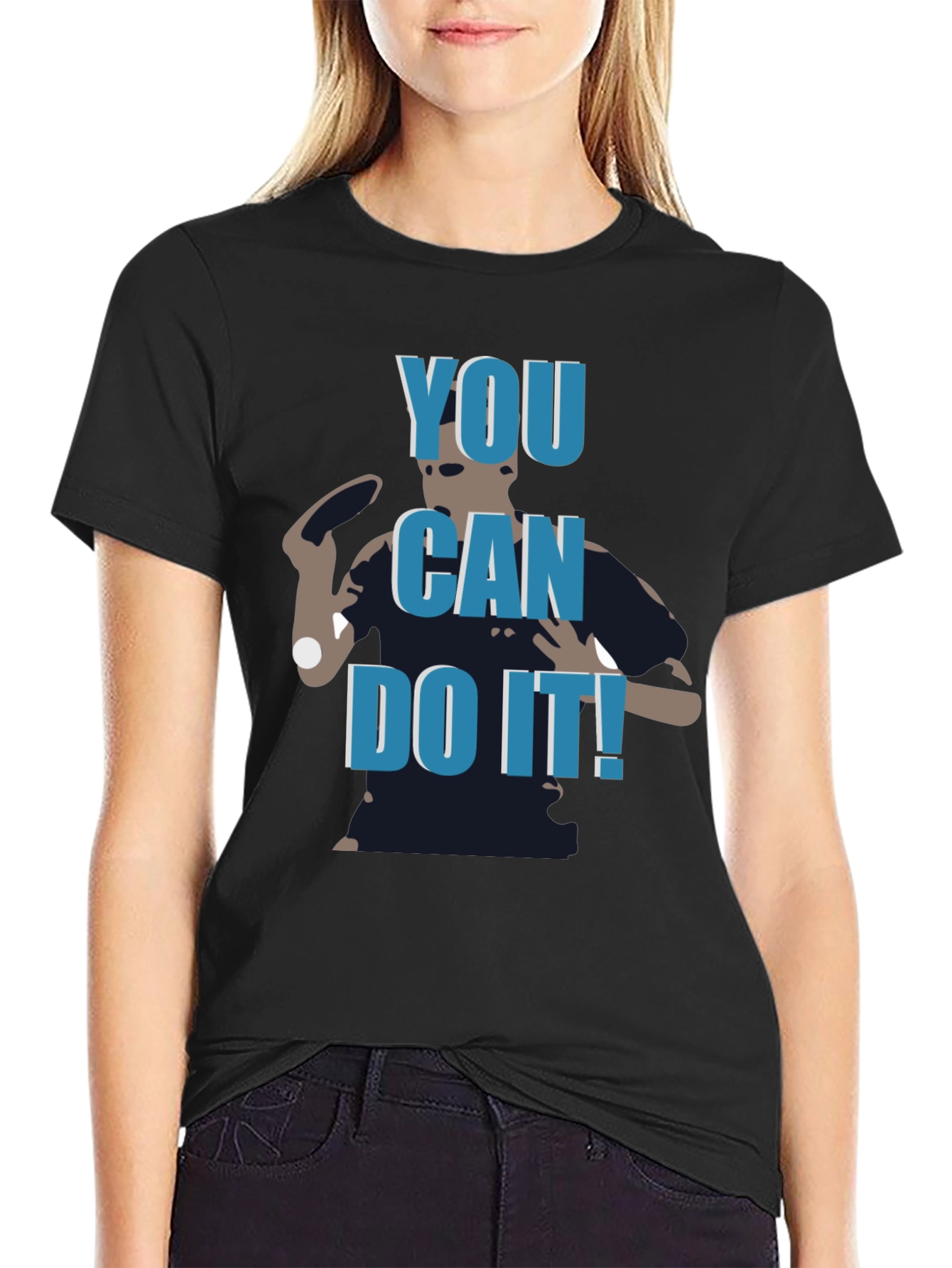 Motivational You Can Do It Graphic Tee