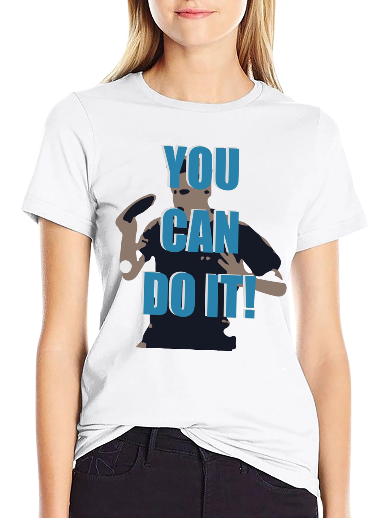 Motivational You Can Do It Graphic Tee