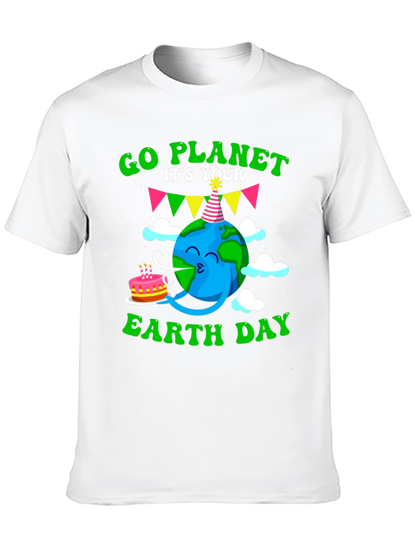 Go Planet Earth Day Graphic Tee