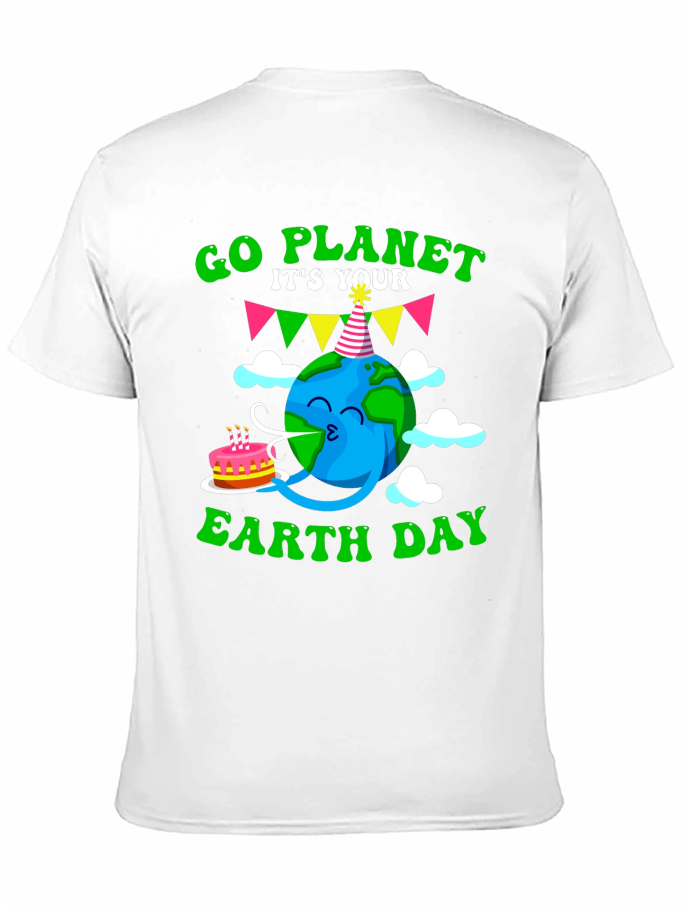 Go Planet Earth Day Graphic Tee