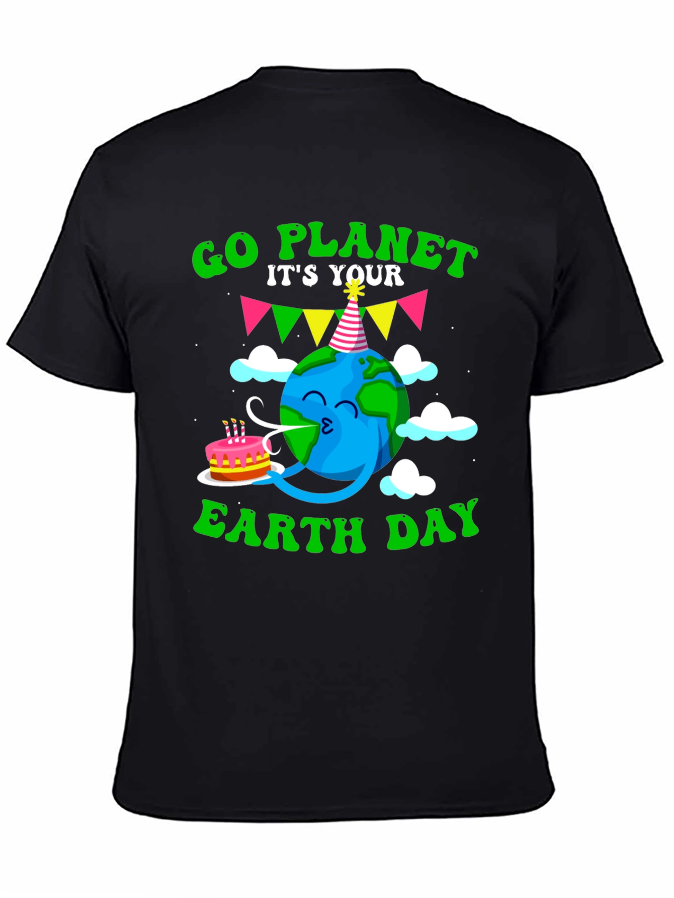 Go Planet Earth Day Graphic Tee