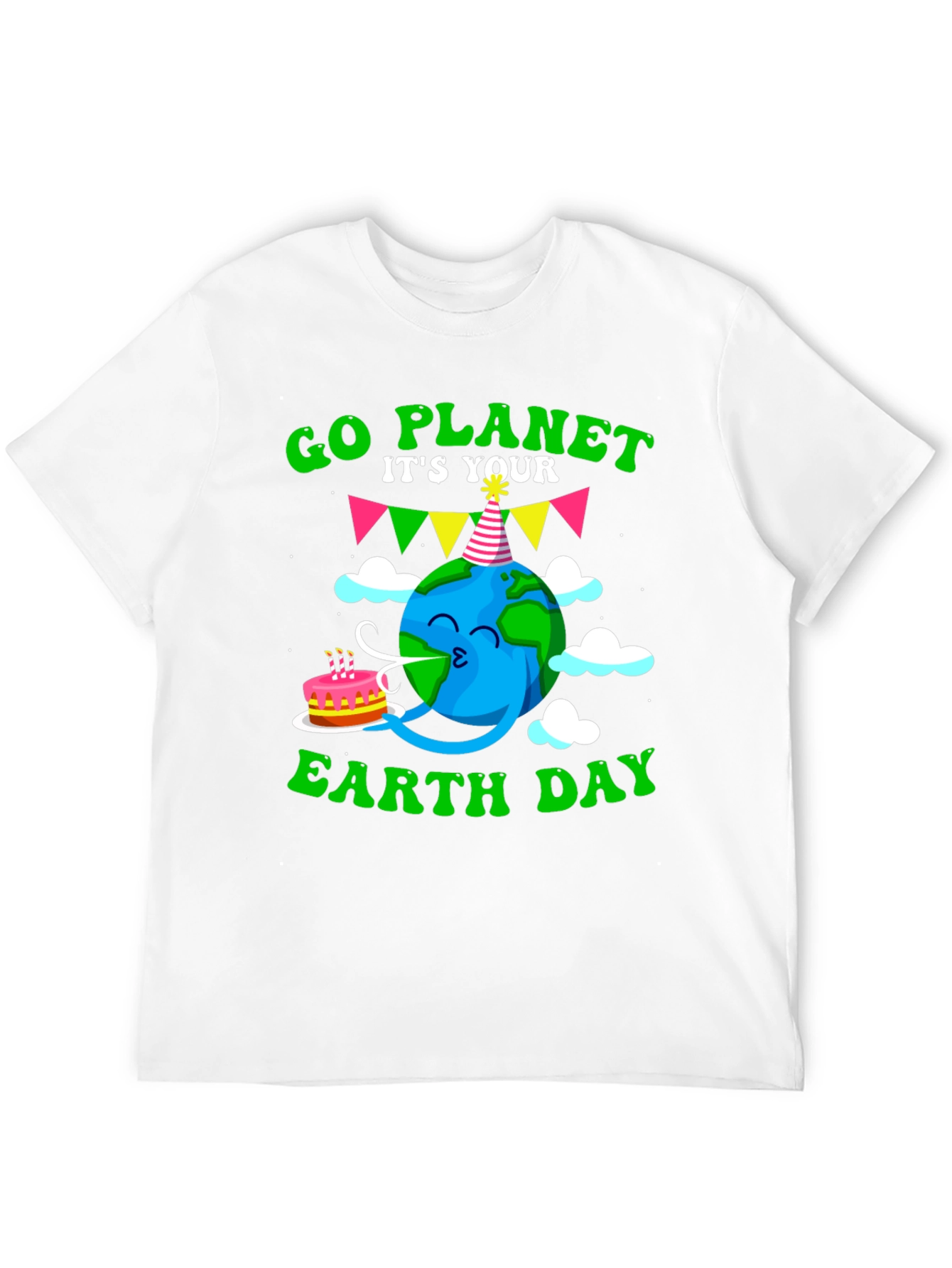Go Planet Earth Day Graphic Tee