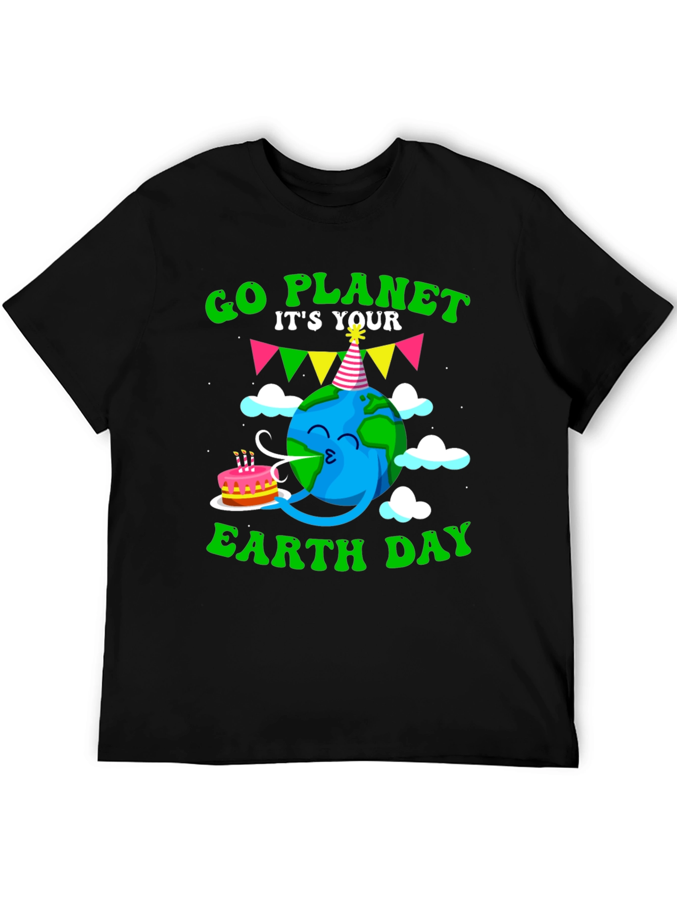 Go Planet Earth Day Graphic Tee