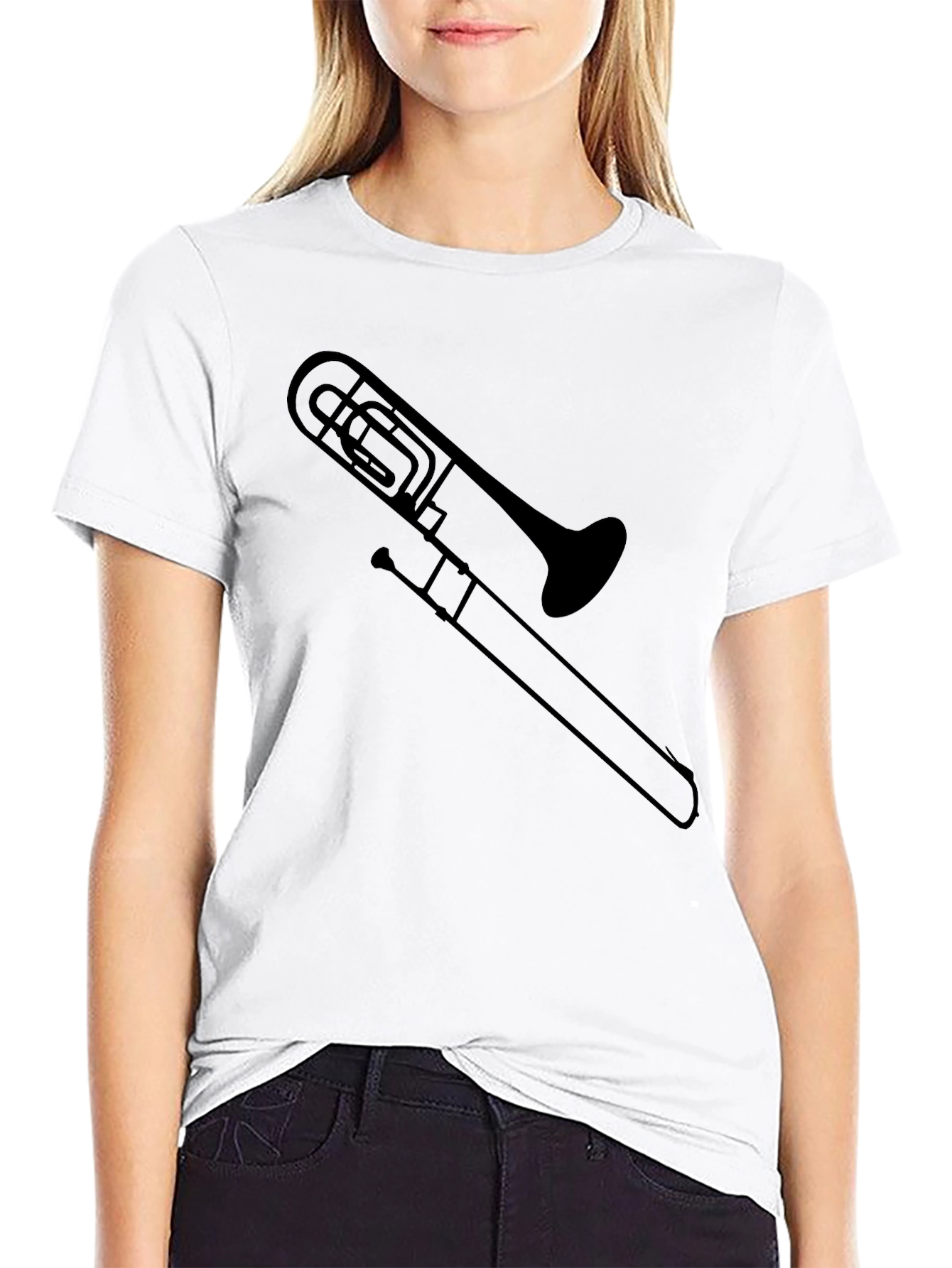 Trombone Graphic T-Shirt - Musicians Apparel