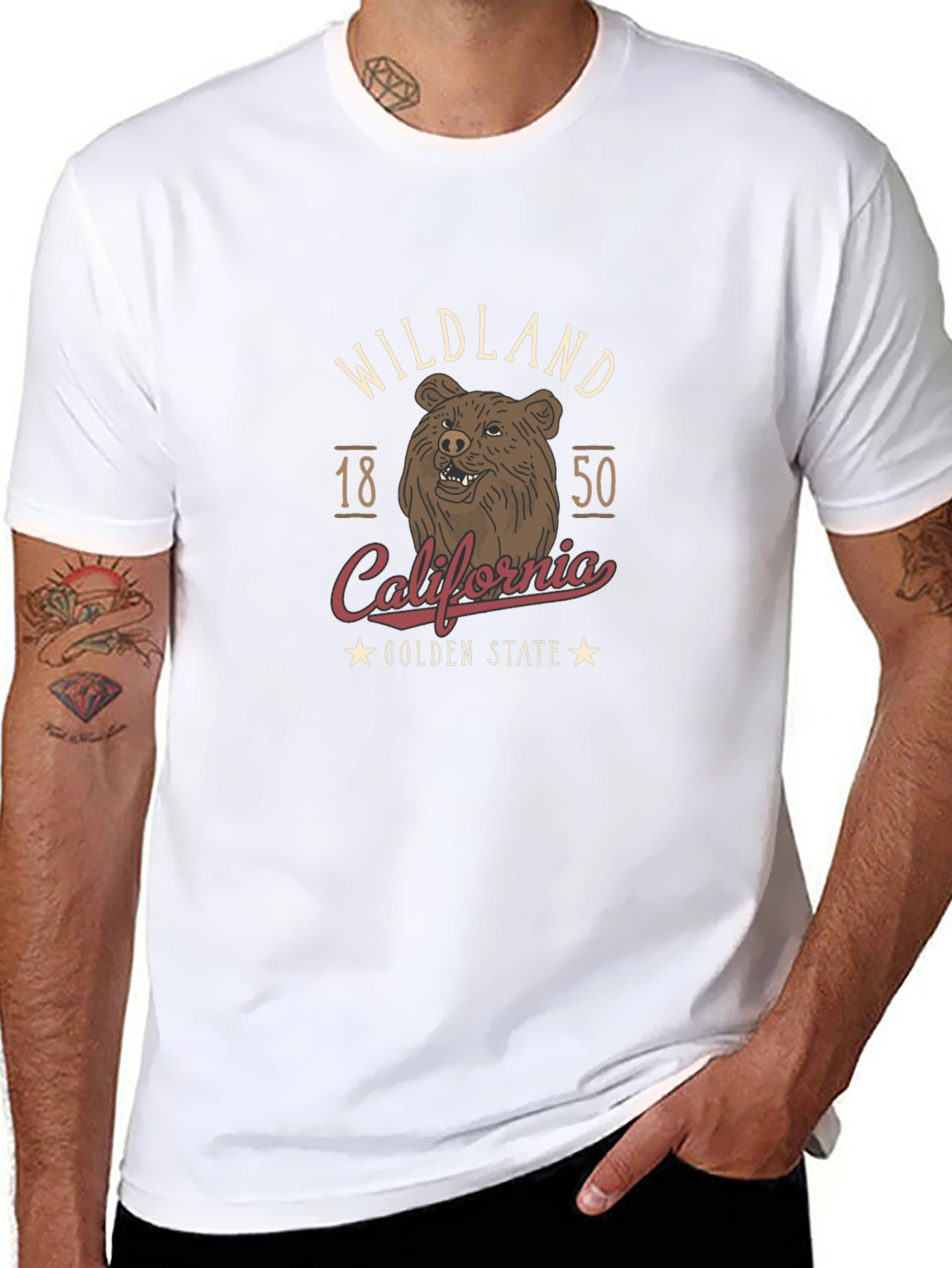 Wildland California Bear Graphic T-Shirt