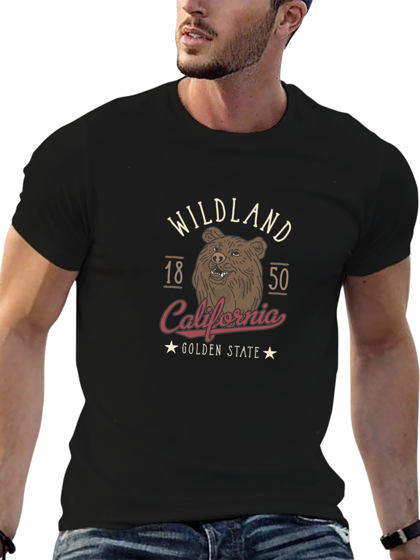 Wildland California Bear Graphic T-Shirt