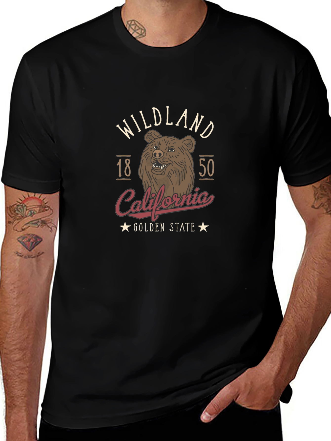 Wildland California Bear Graphic T-Shirt