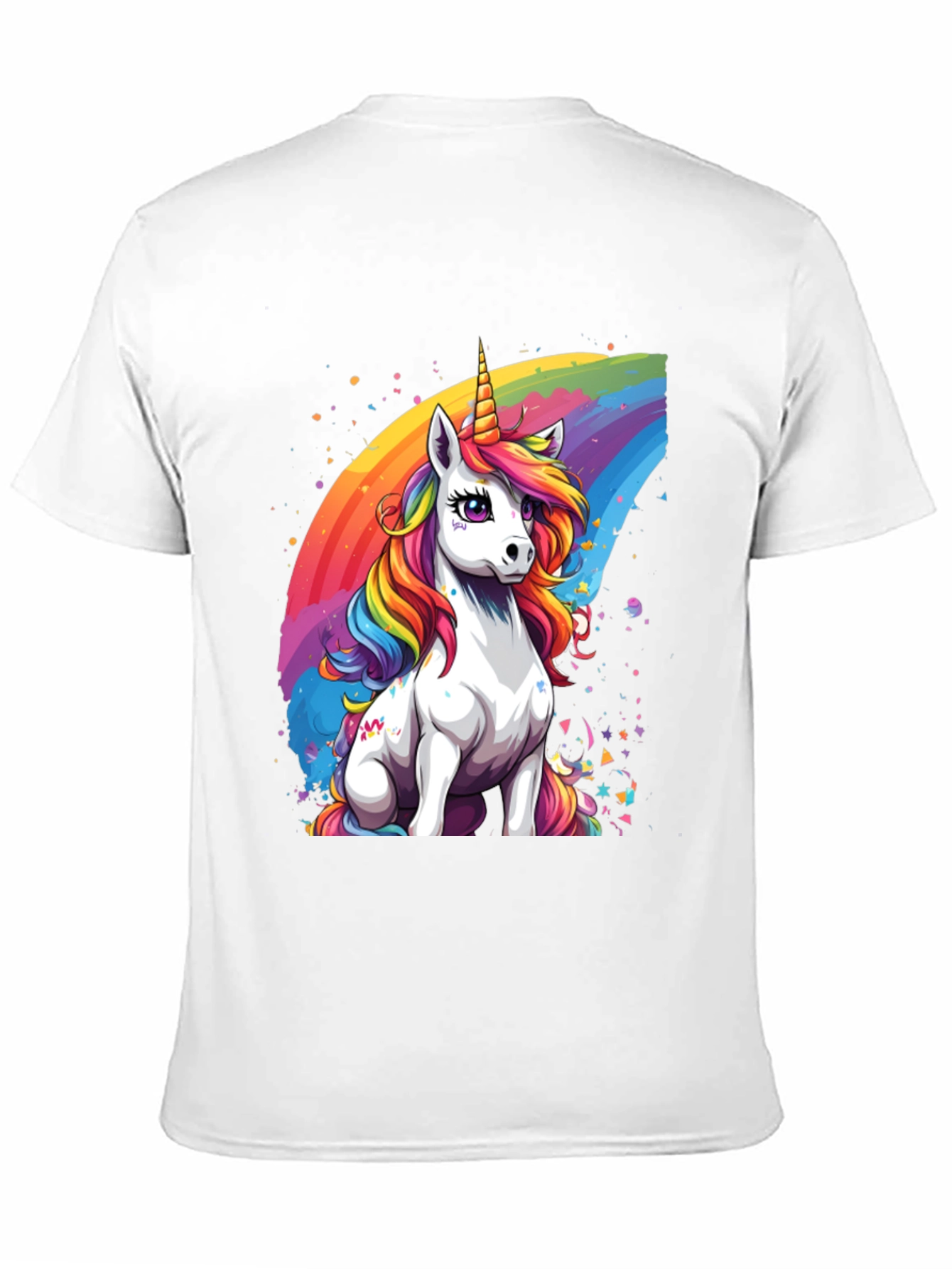 Rainbow Unicorn Graphic T-Shirt