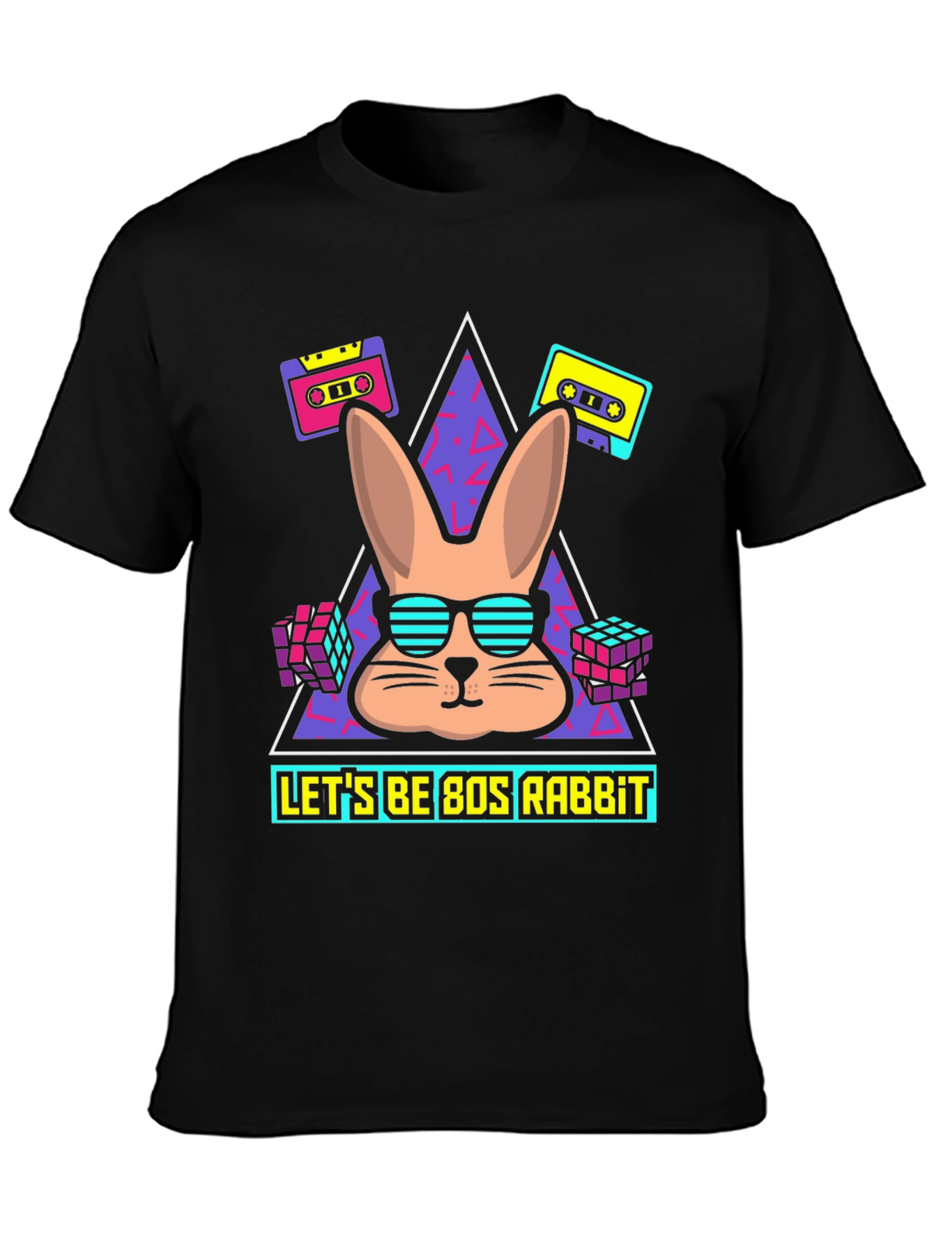 80s Rabbit Graphic Tee