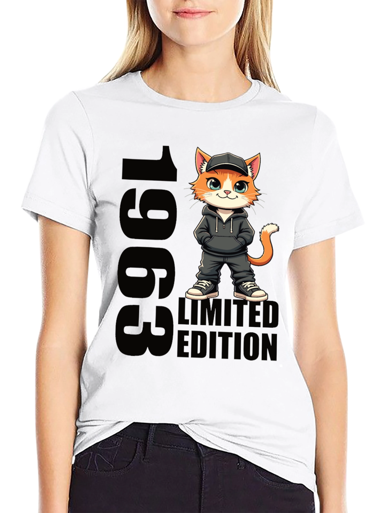 1963 Limited Edition Cartoon Cat T-Shirt