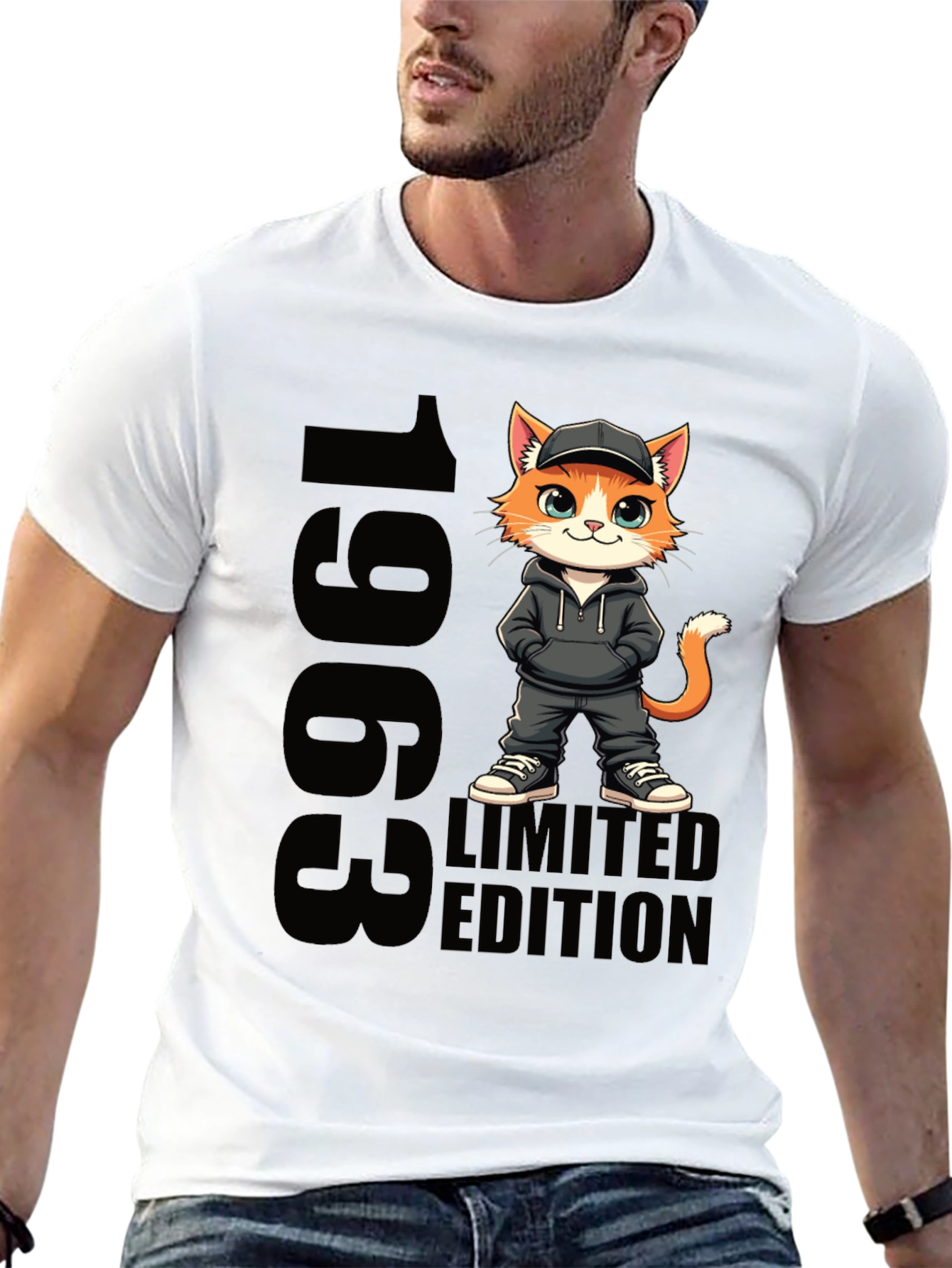 1963 Limited Edition Cartoon Cat T-Shirt
