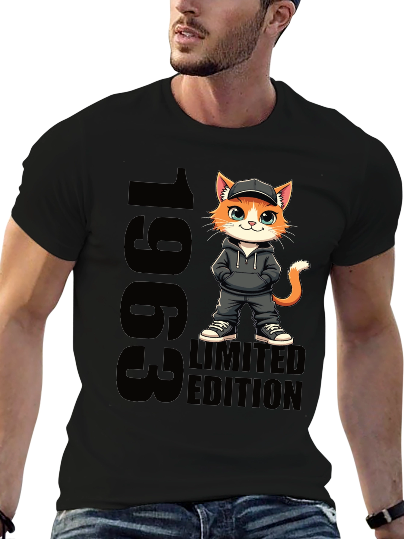 1963 Limited Edition Cartoon Cat T-Shirt