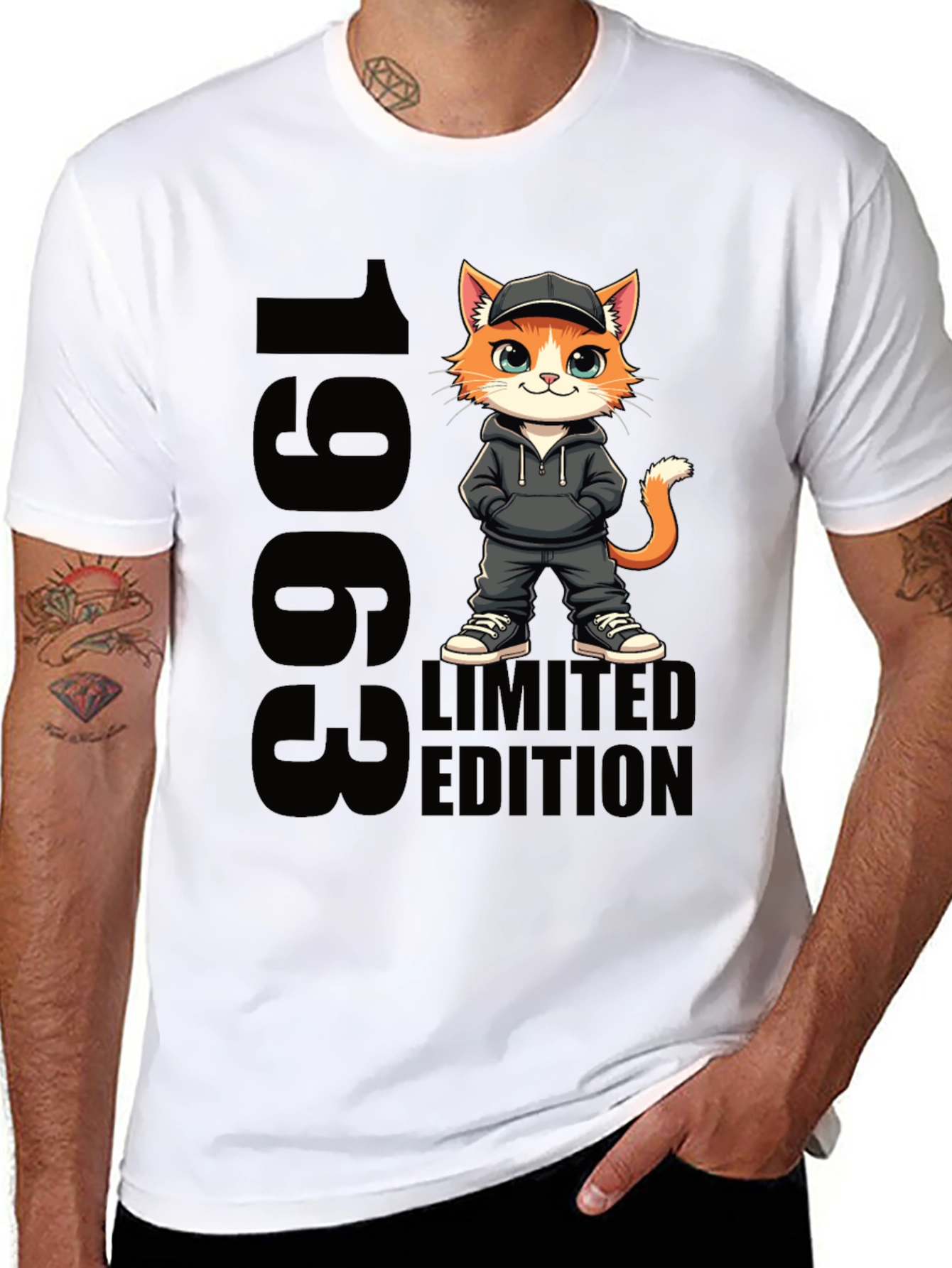 1963 Limited Edition Cartoon Cat T-Shirt