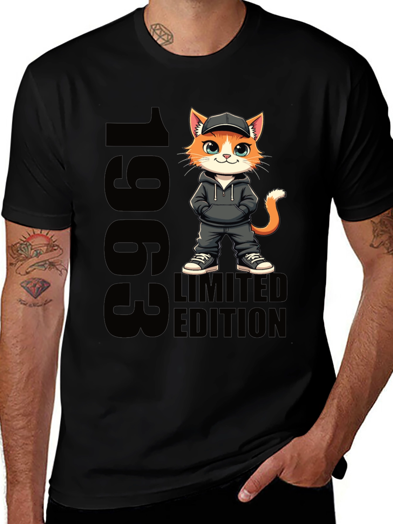 1963 Limited Edition Cartoon Cat T-Shirt