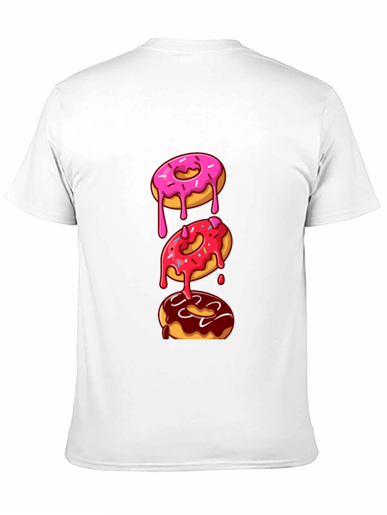 Donut Stack Graphic Tee - Fun & Trendy Style
