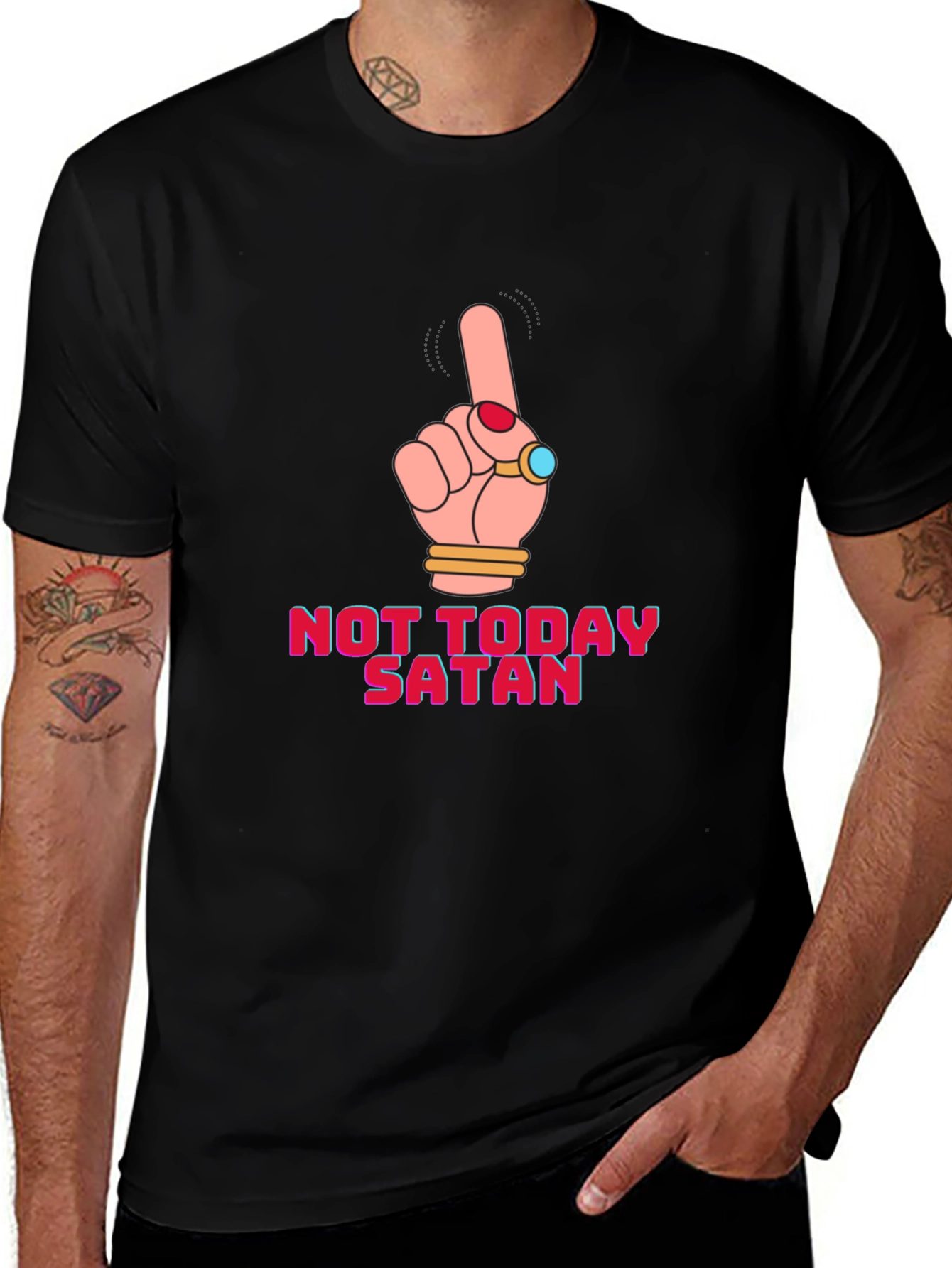 Not Today Satan T-Shirt