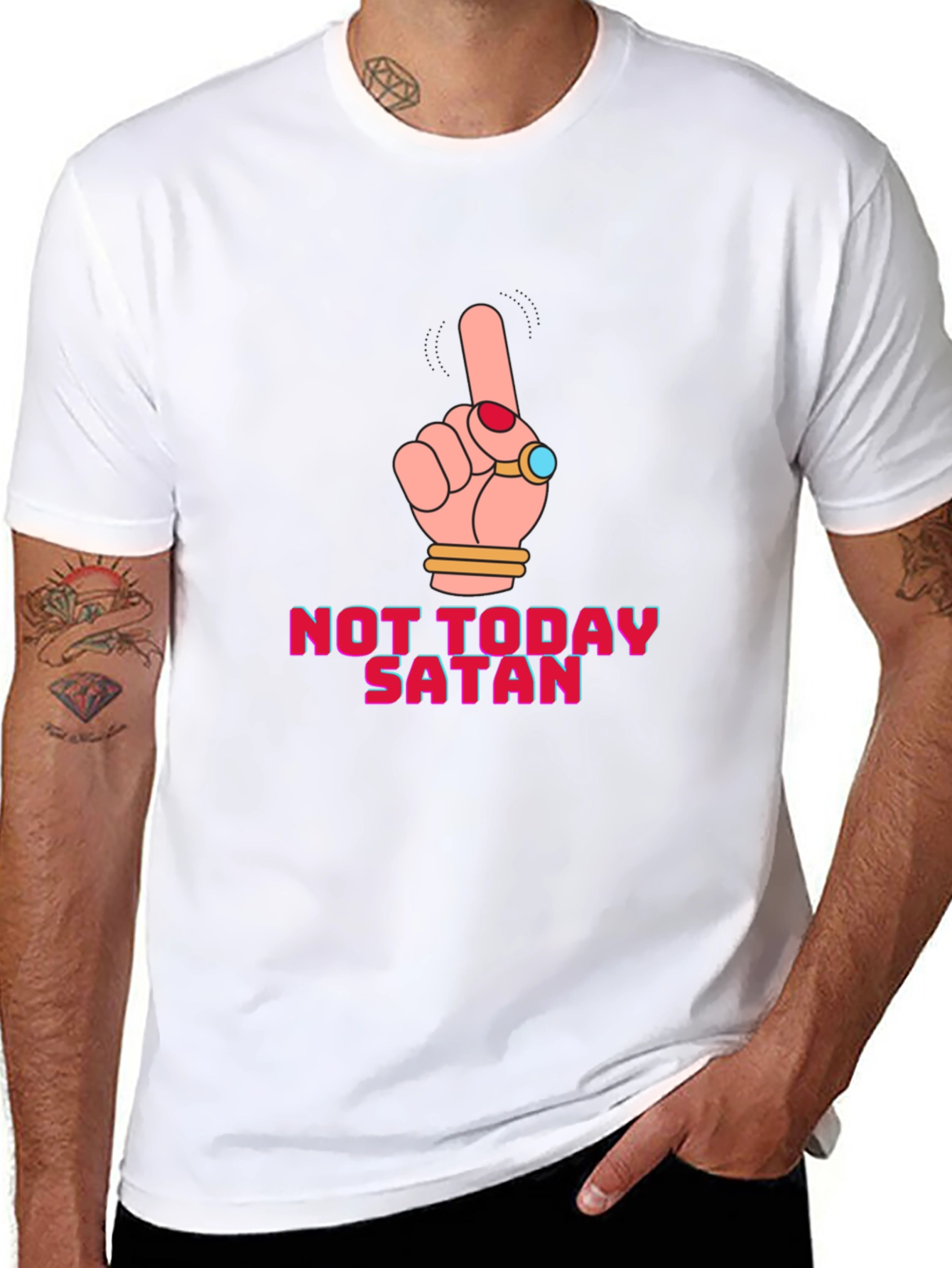 Not Today Satan T-Shirt