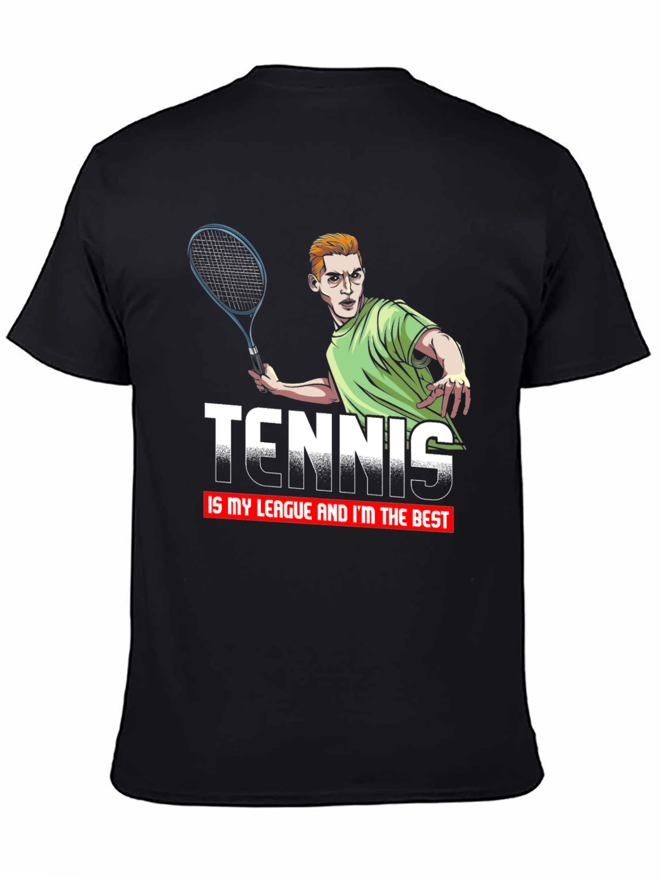 Tennis League Graphic T-Shirt