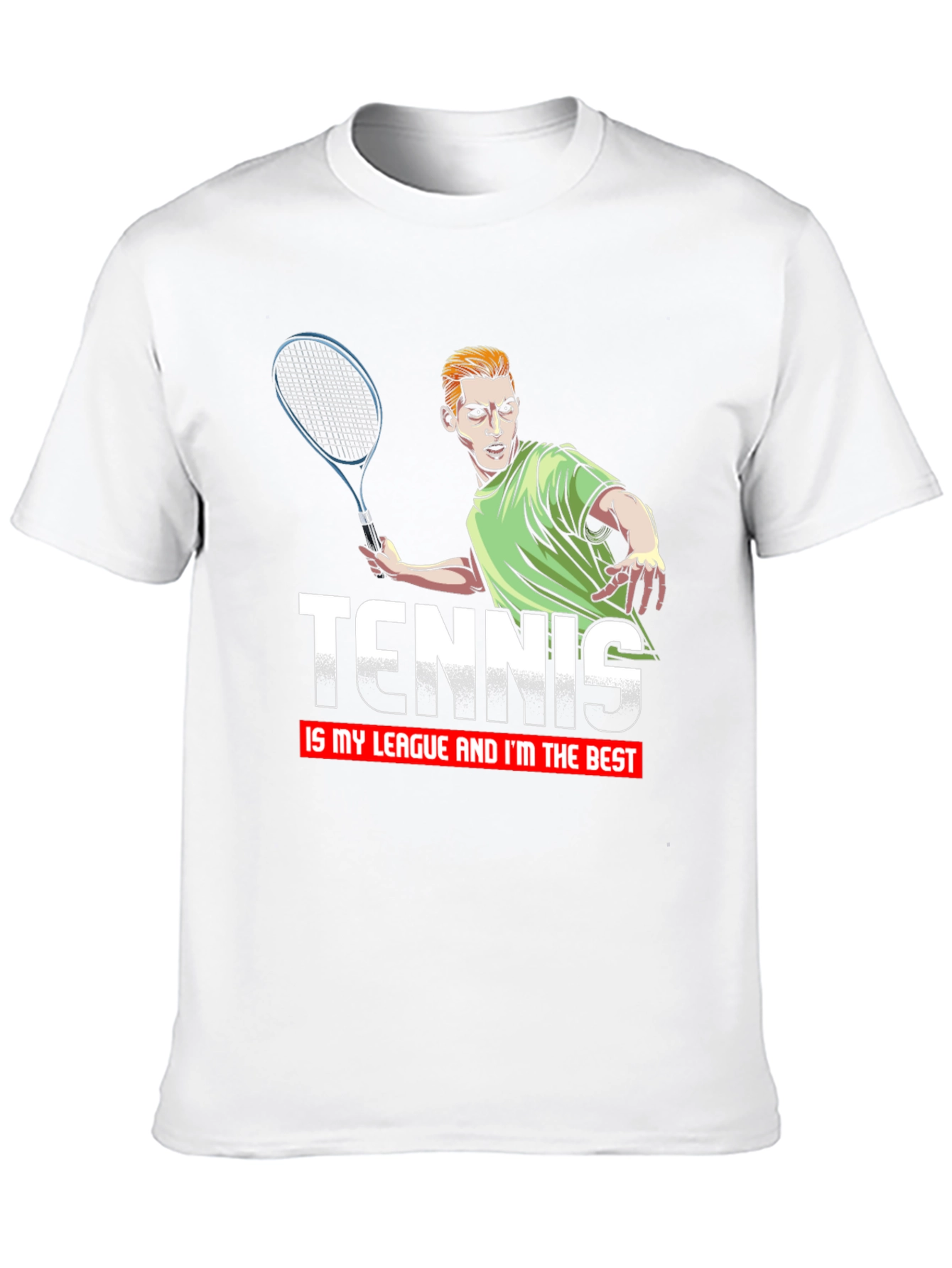 Tennis League Graphic T-Shirt