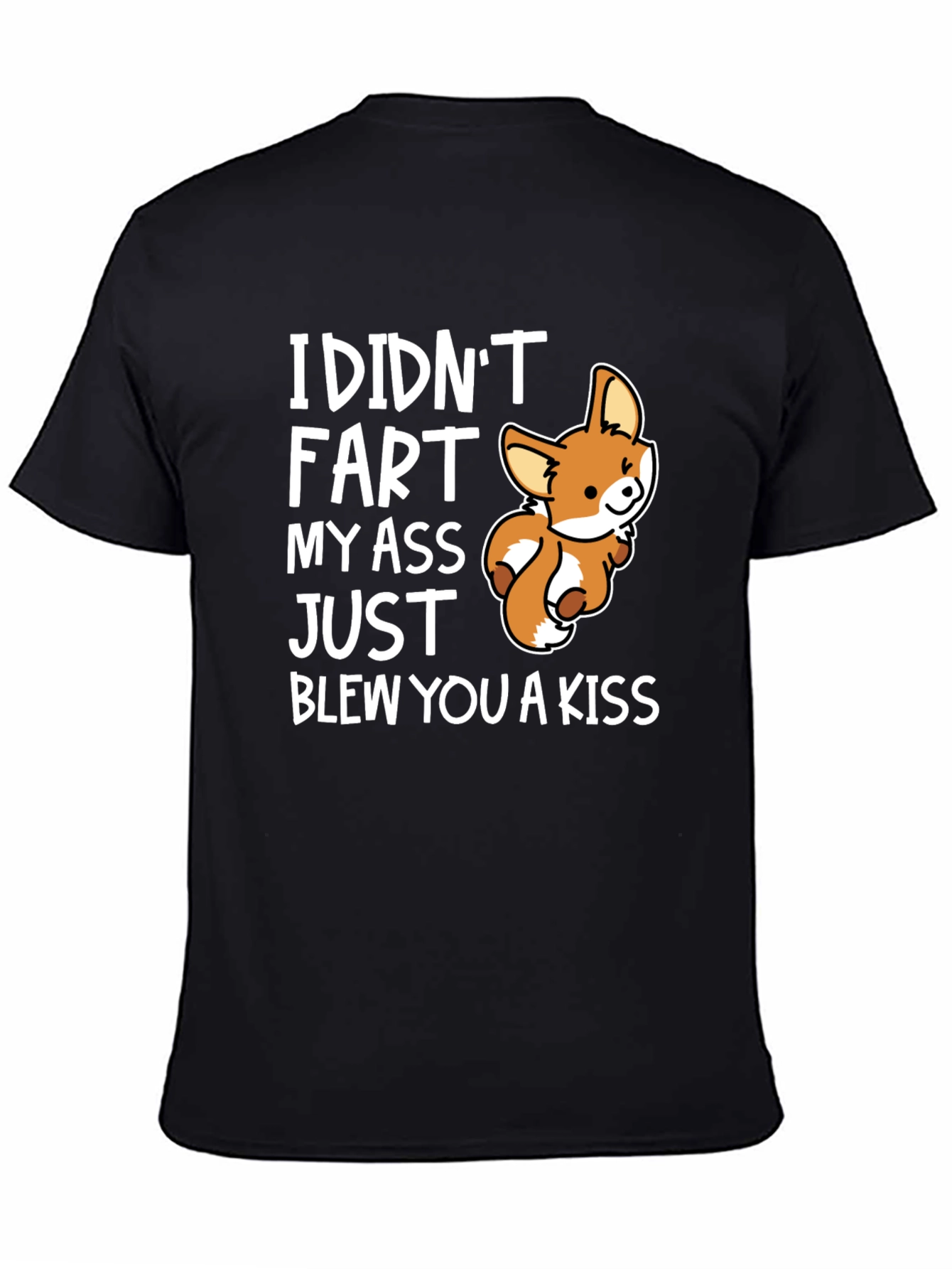 Funny Fox Graphic T-Shirt - I Didnt Fart