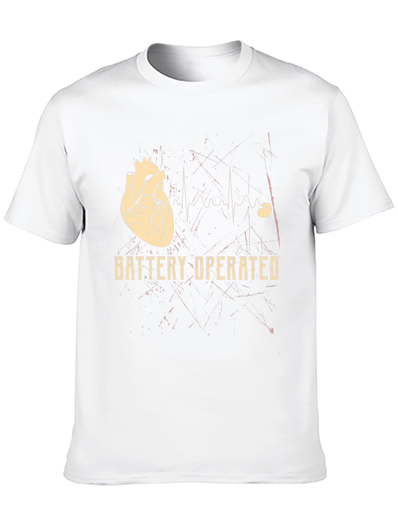 Battery Operated Heart Graphic Tee