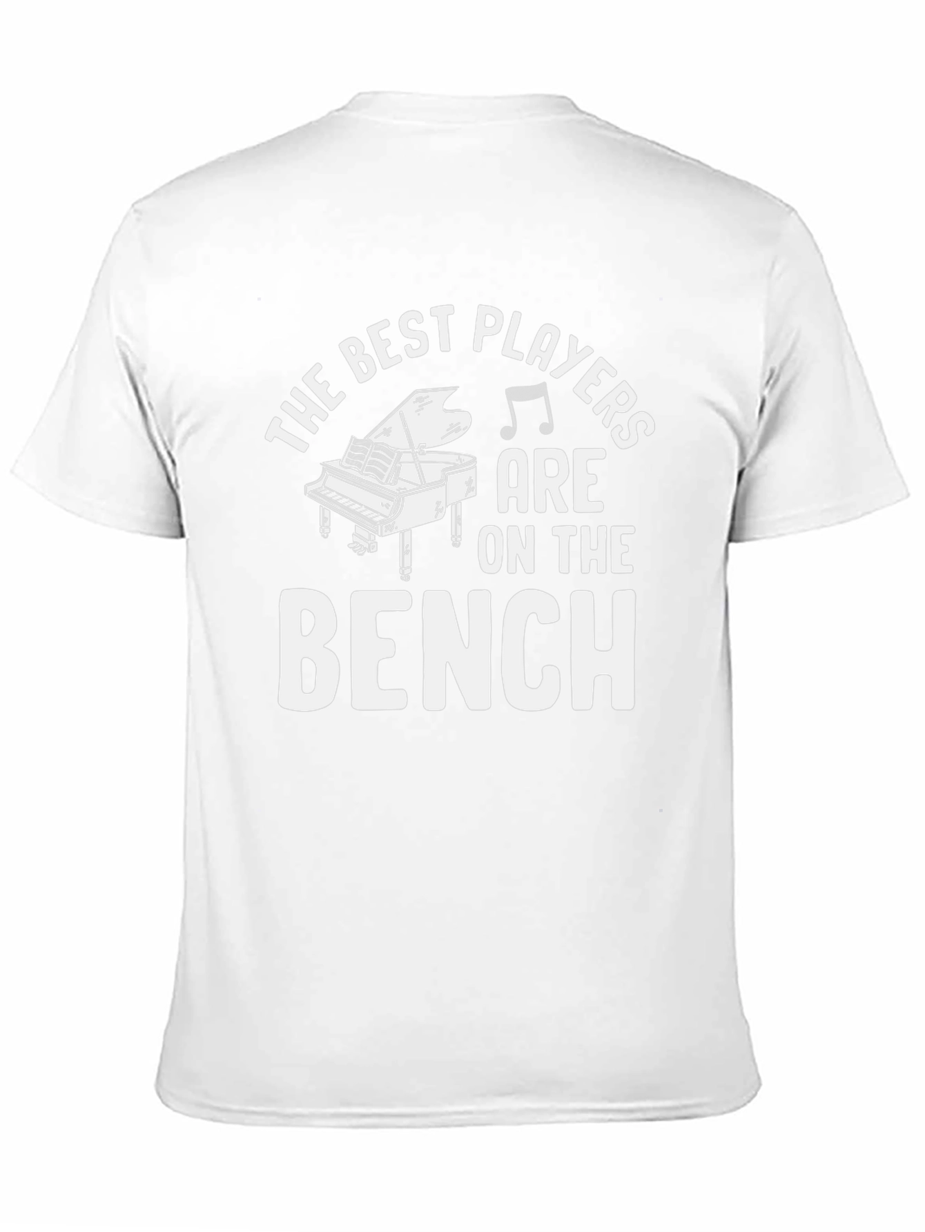 Best Players On The Bench Piano Music T-Shirt