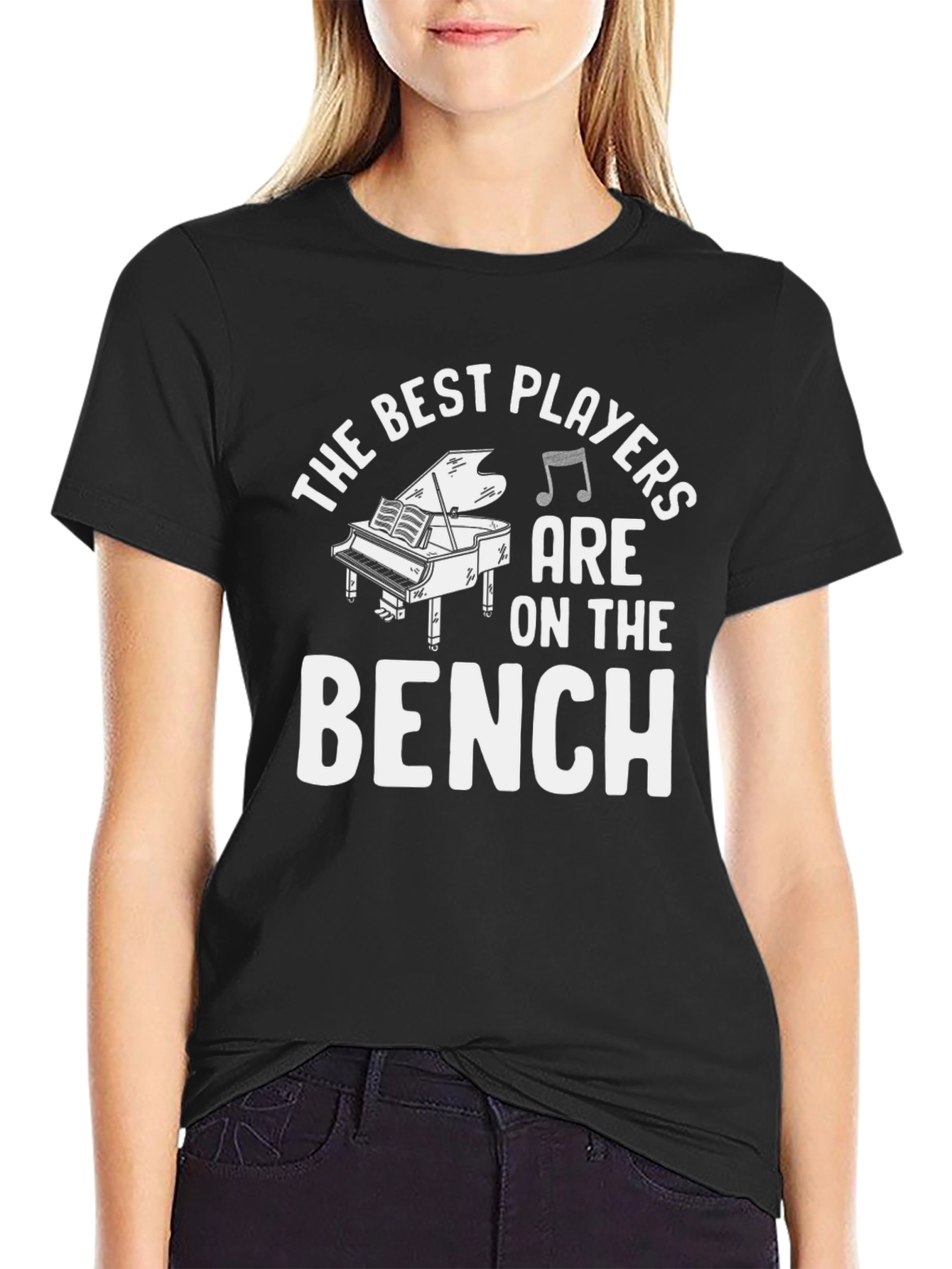 Best Players On The Bench Piano Music T-Shirt