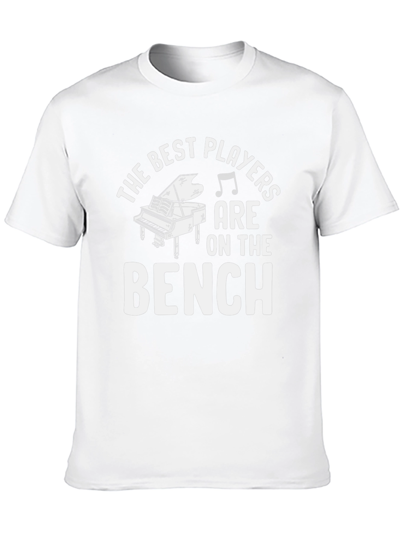 Best Players On The Bench Piano Music T-Shirt