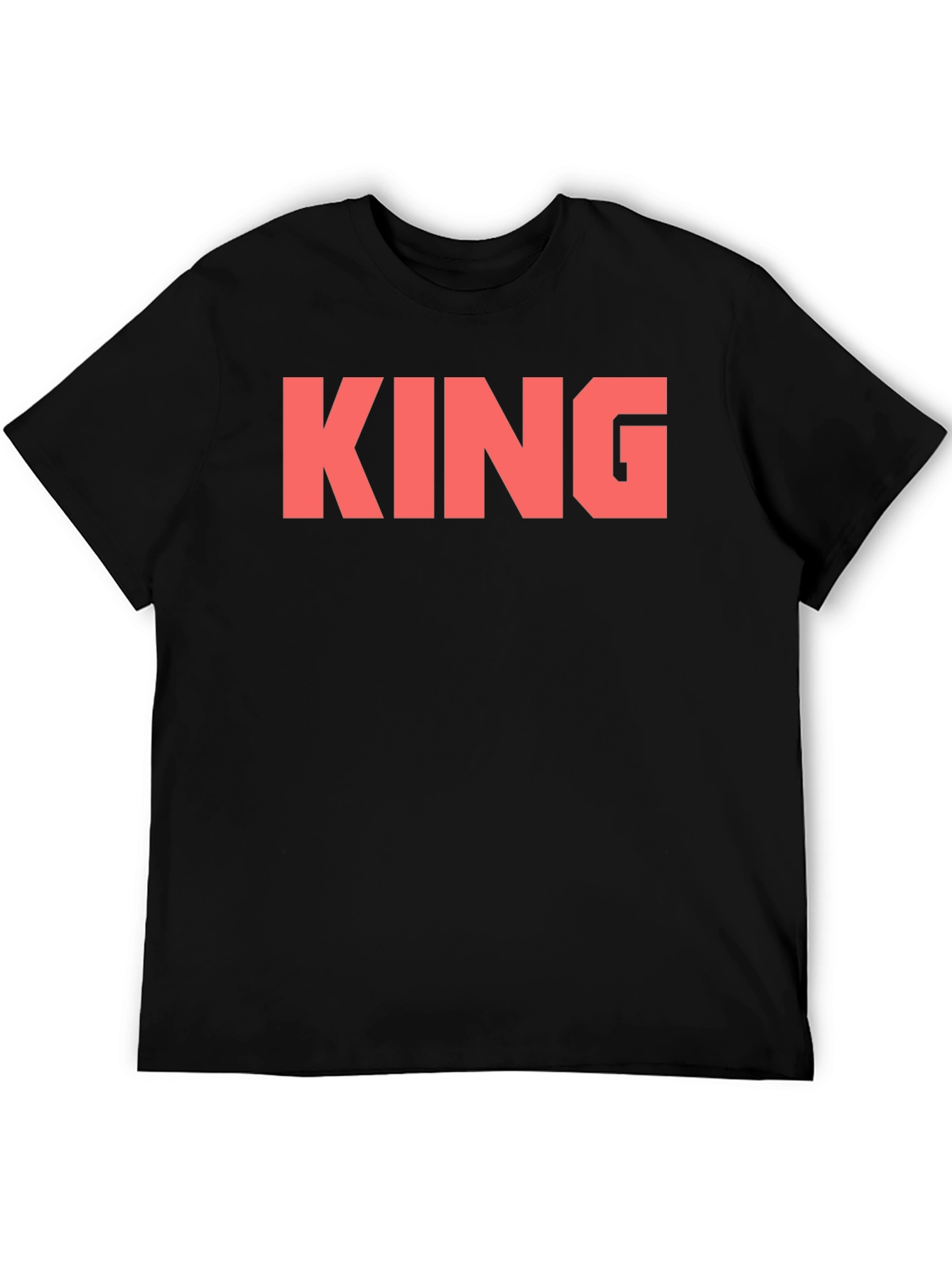 KING Bold Graphic Tee - Black
