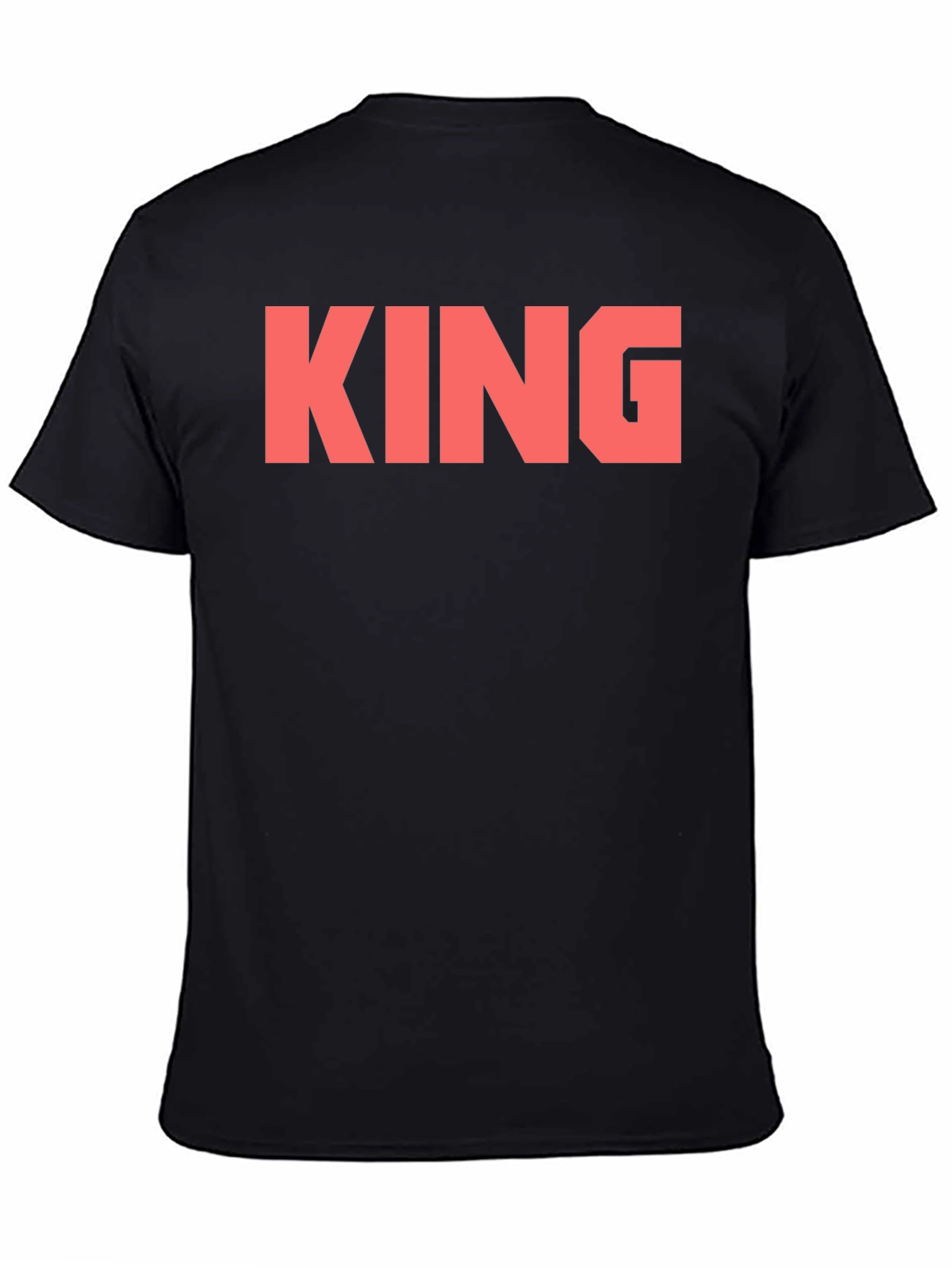 KING Bold Graphic Tee - Black