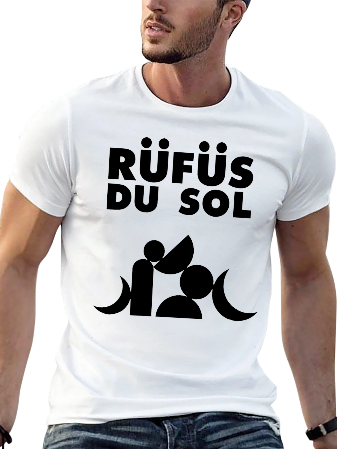 Rufus Du Sol Black Graphic T-Shirt