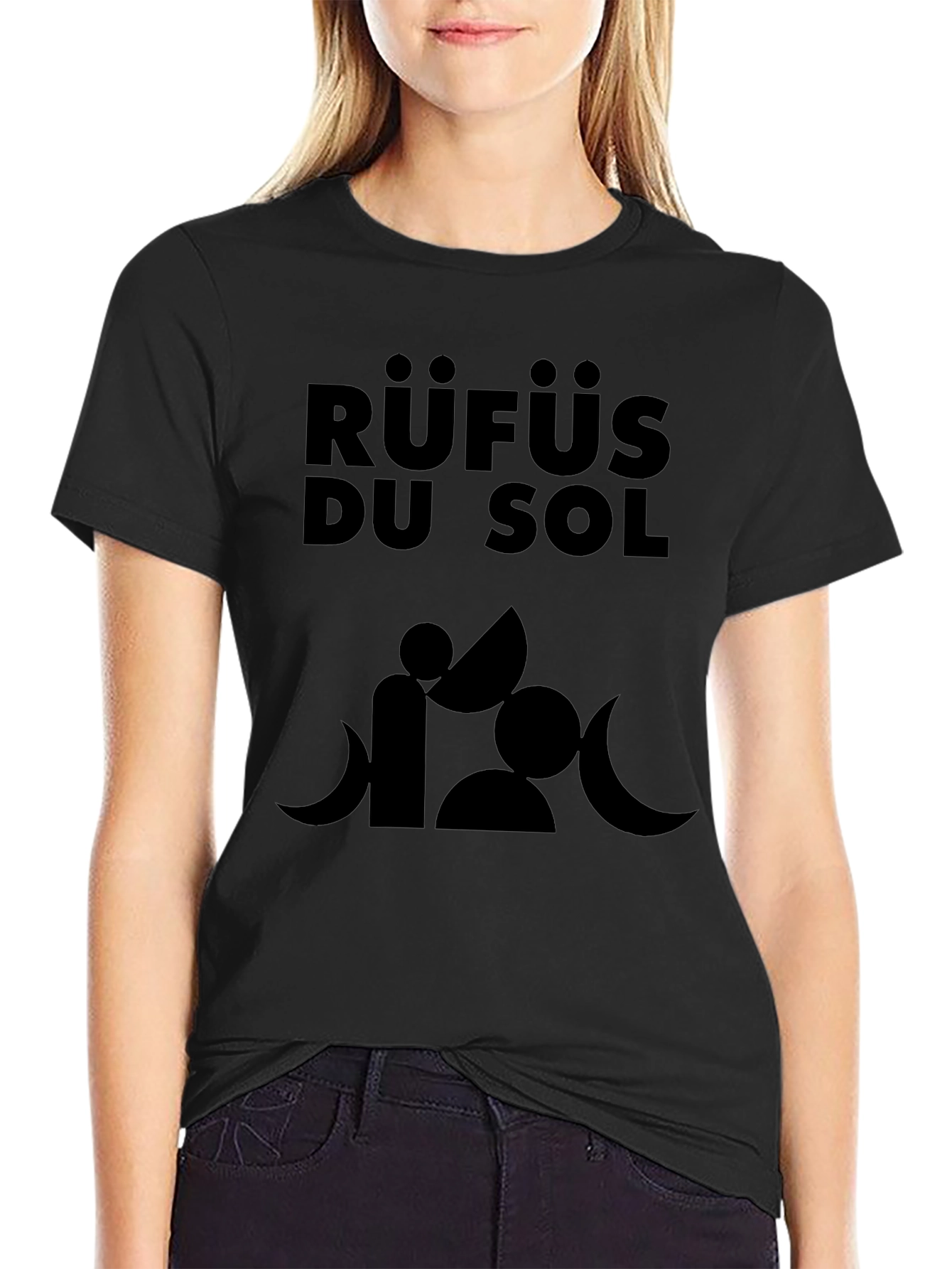 Rufus Du Sol Black Graphic T-Shirt