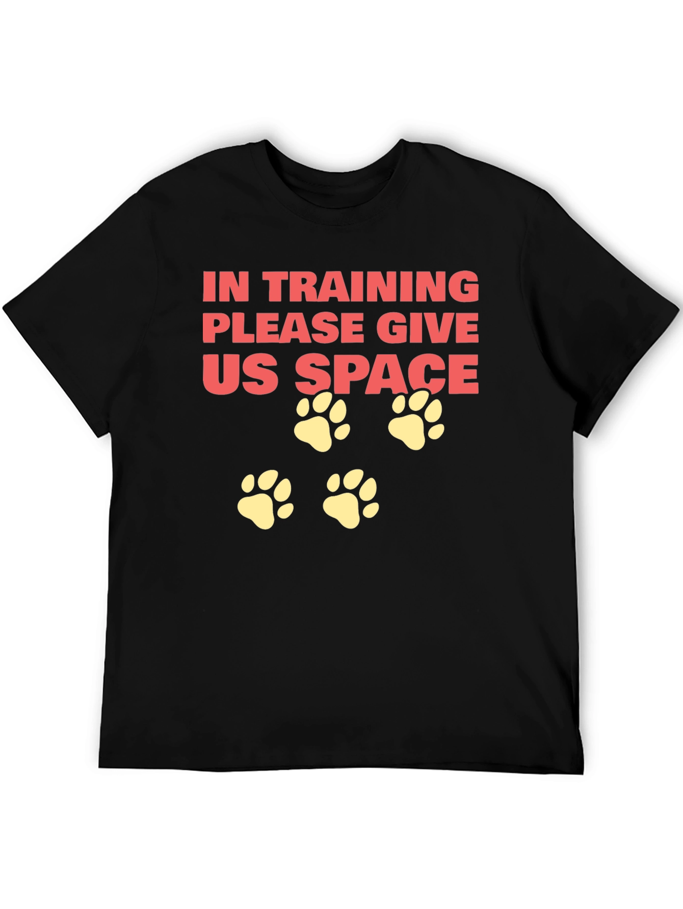 In Training Dog Paw Print T-Shirt