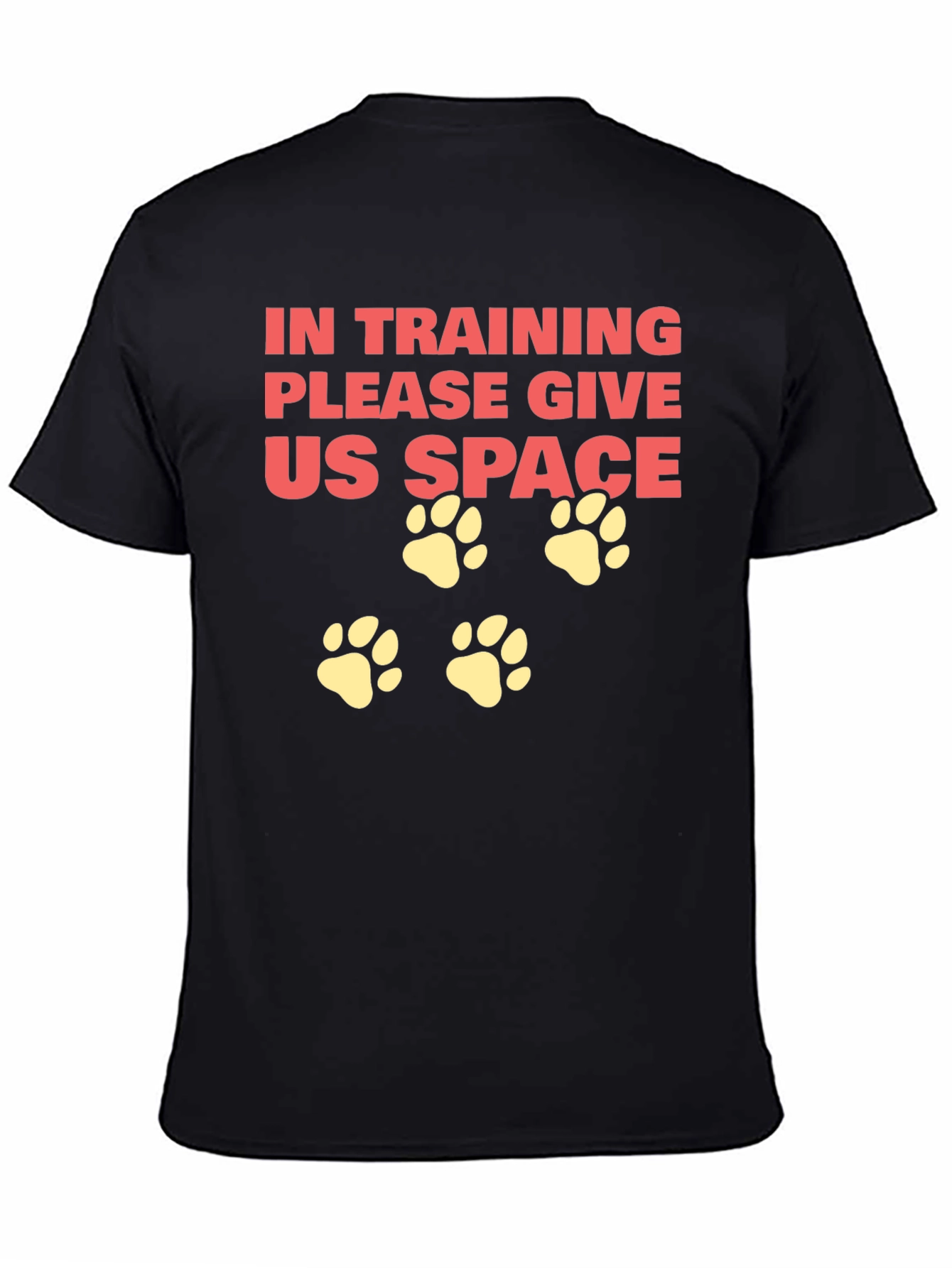In Training Dog Paw Print T-Shirt