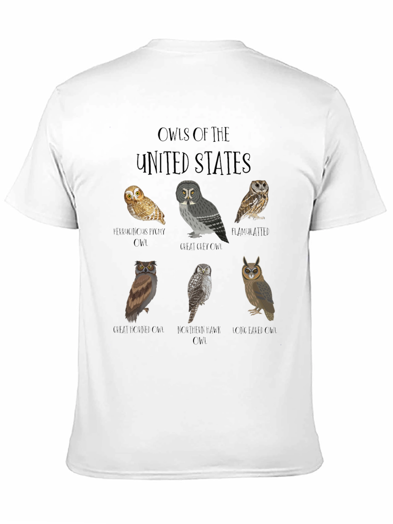 Owls of the United States T-Shirt