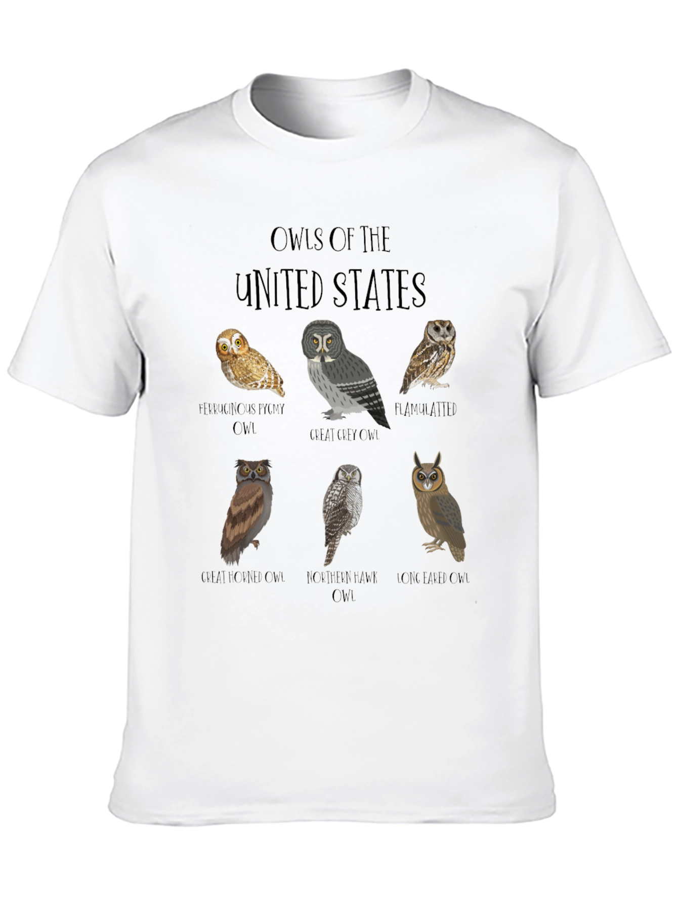 Owls of the United States T-Shirt