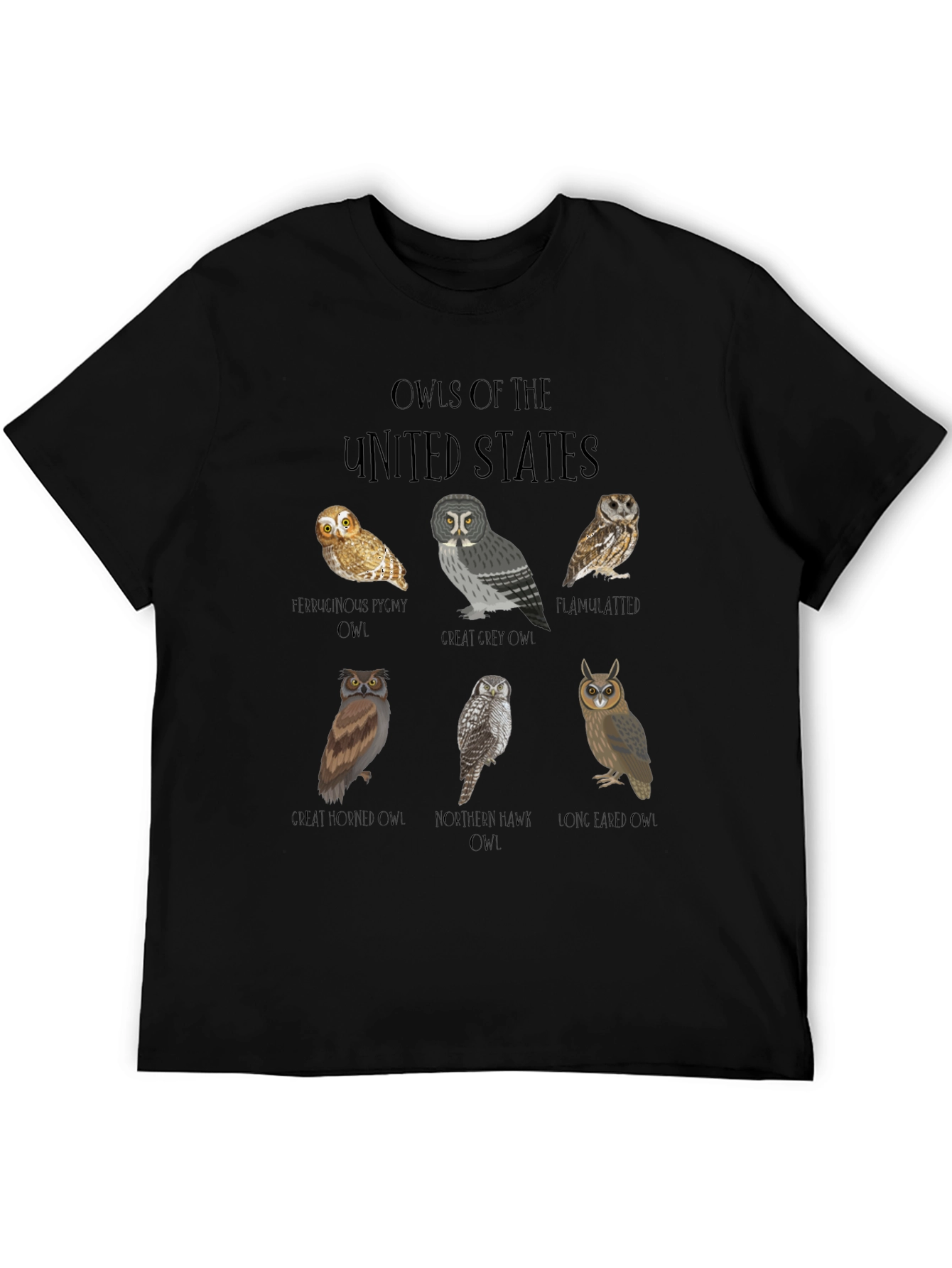 Owls of the United States T-Shirt