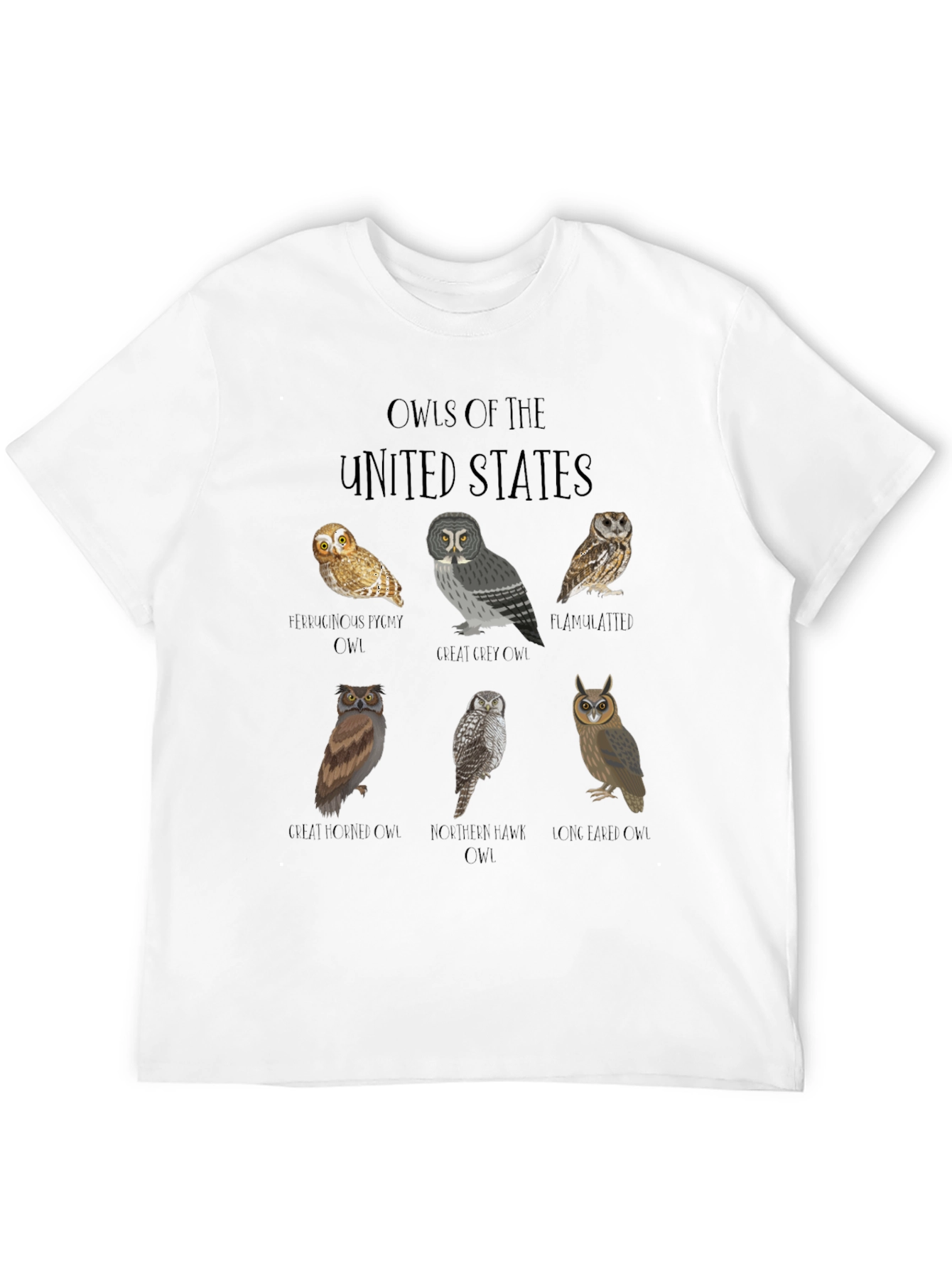 Owls of the United States T-Shirt