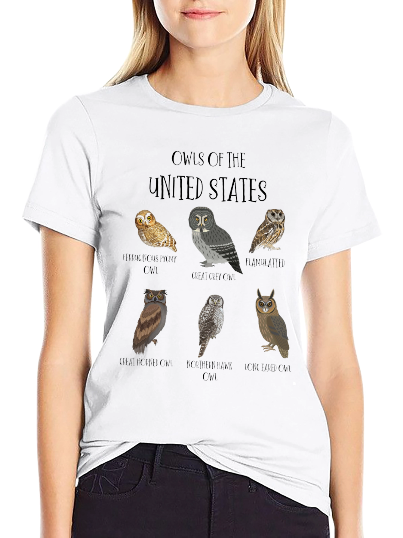 Owls of the United States T-Shirt